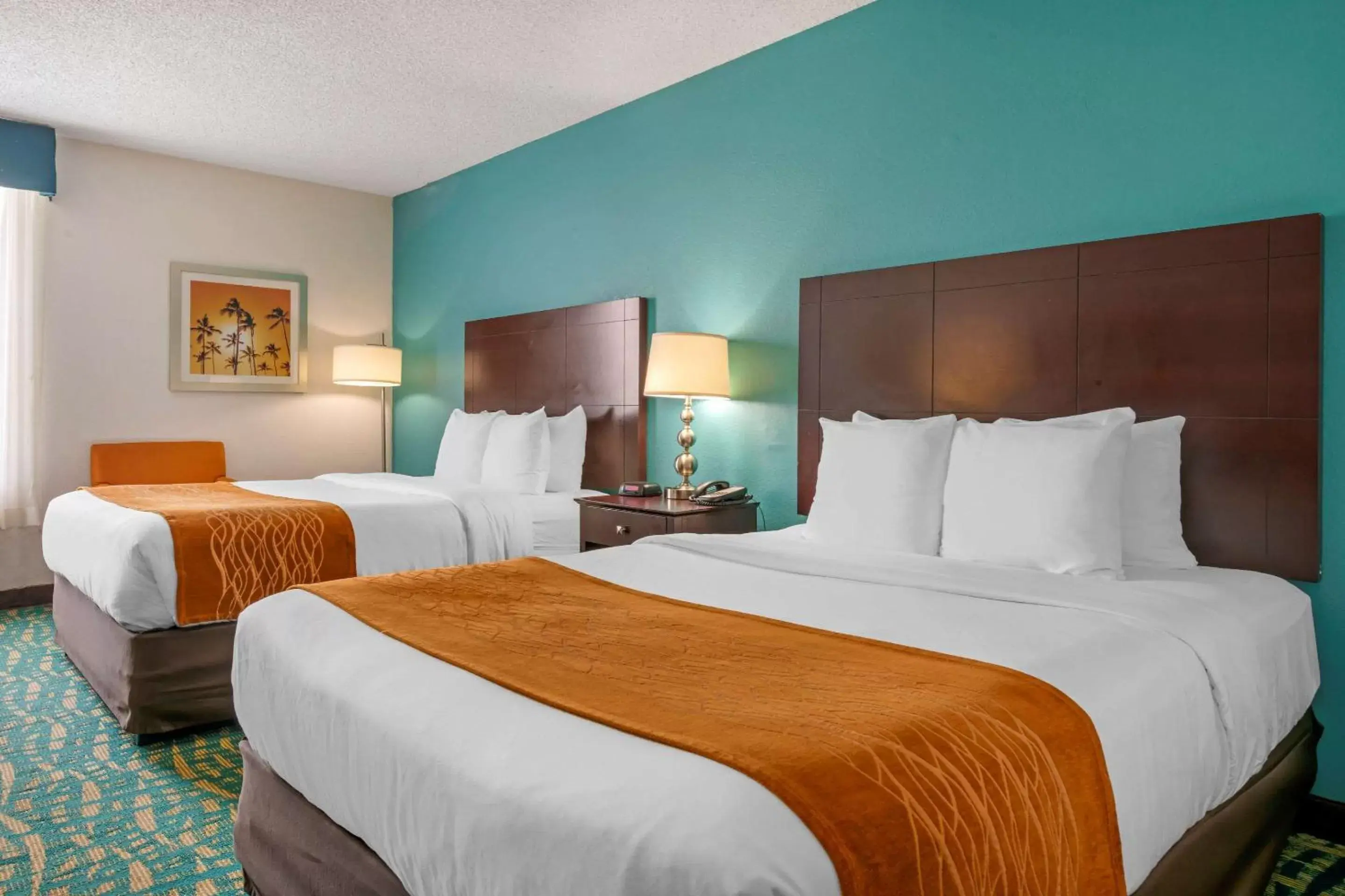 Photo of the whole room, Bed in Comfort Inn & Suites Fort Lauderdale West Turnpike