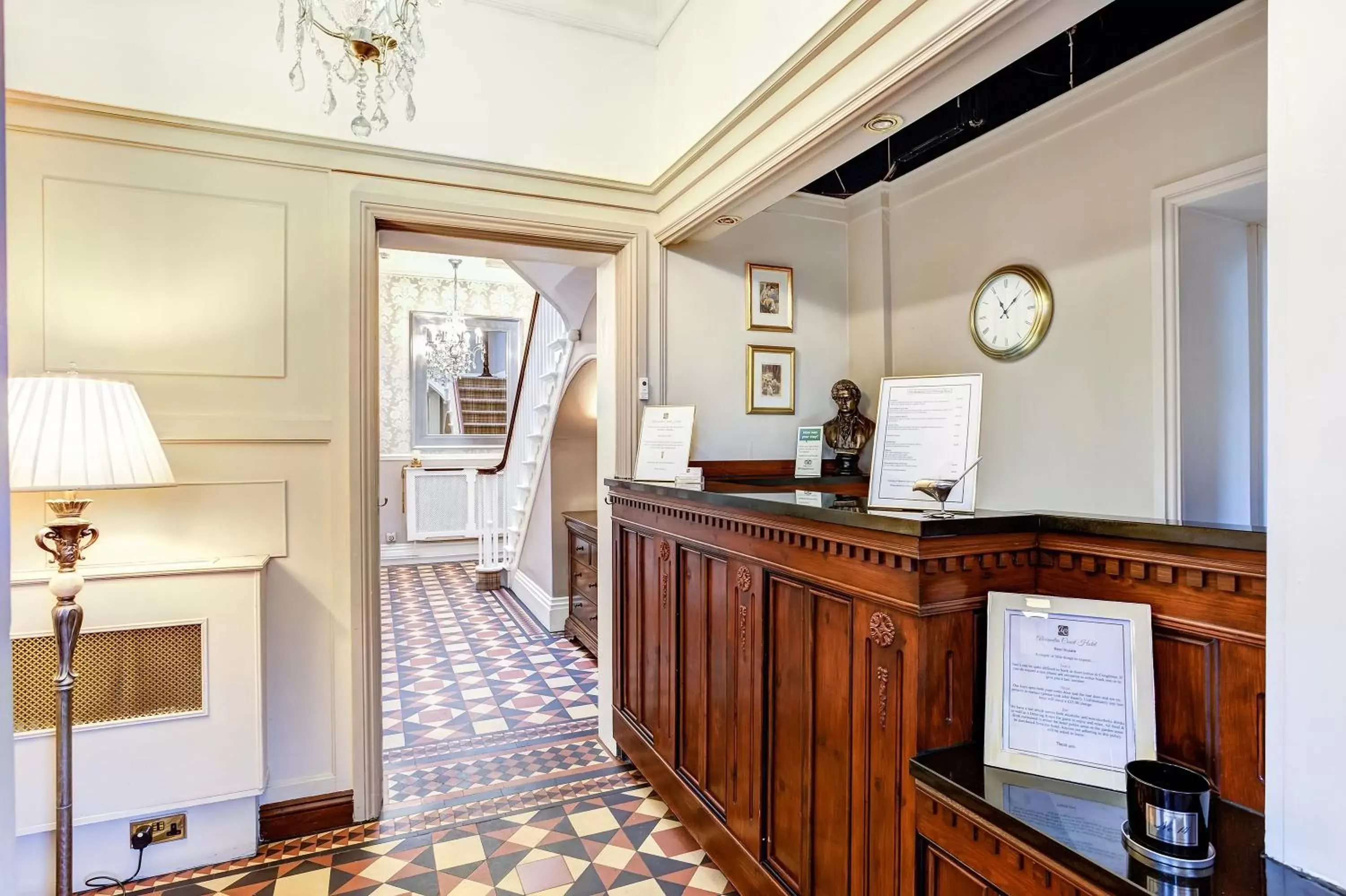 Lobby or reception in Alexandra Court Hotel Lobby or reception in Alexandra Court Hotel