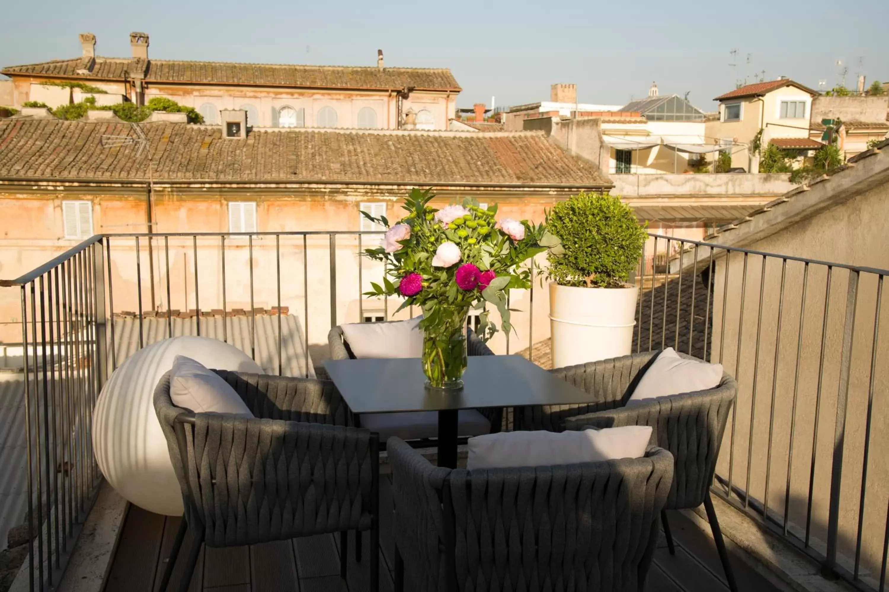 Balcony/Terrace in Palazzo Navona Hotel