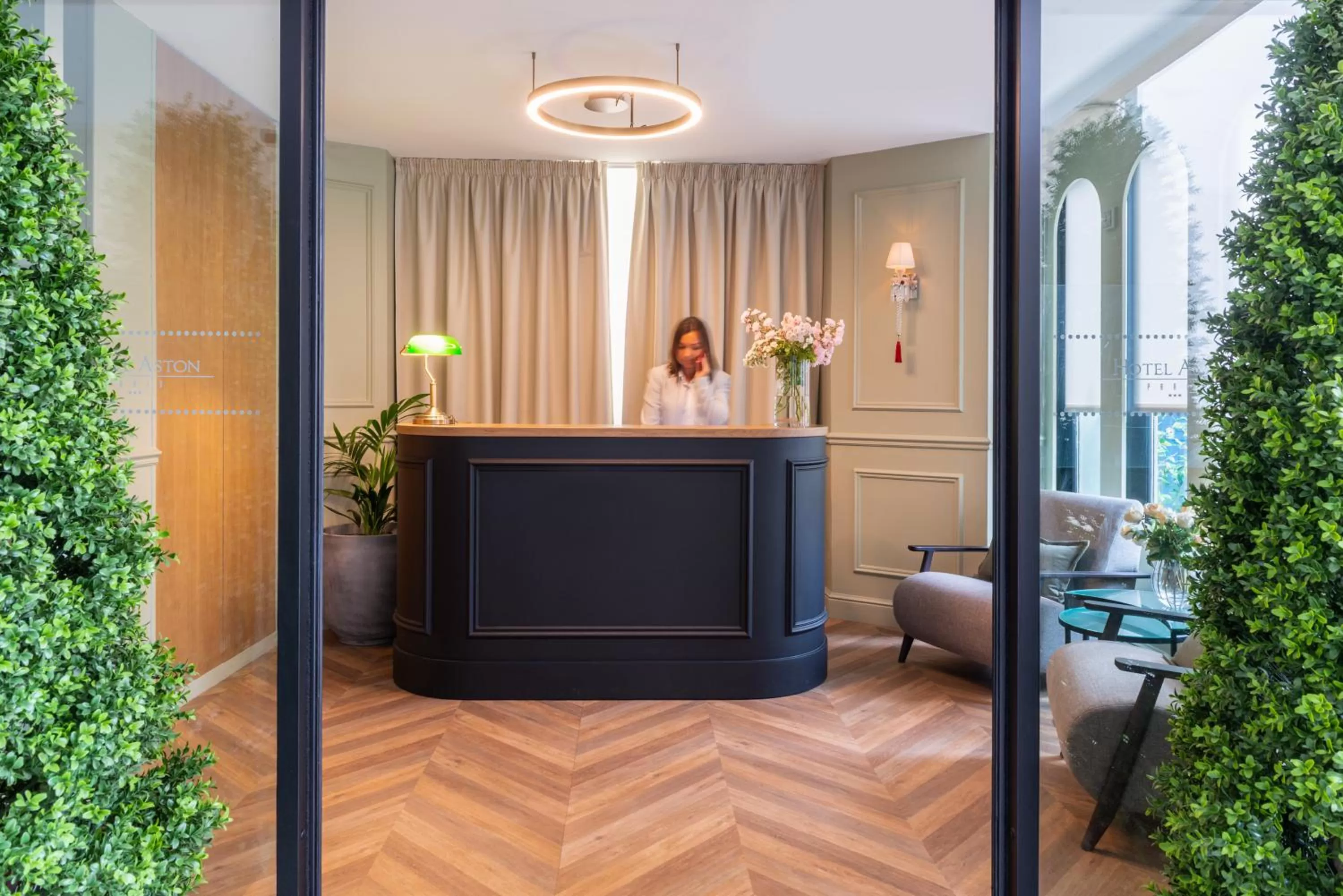 Lobby or reception in Hôtel Aston Paris