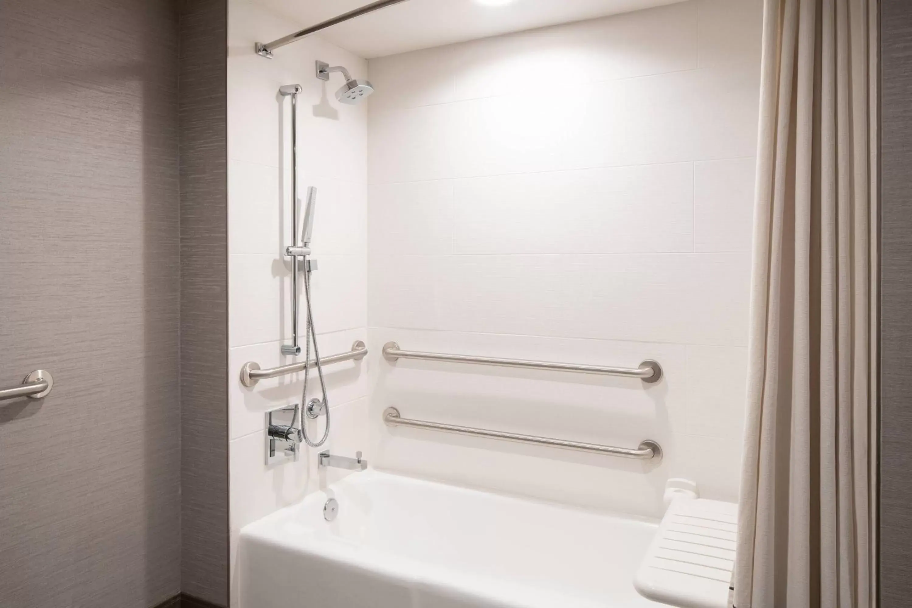 Bathroom in Marriott Riverside at the Convention Center