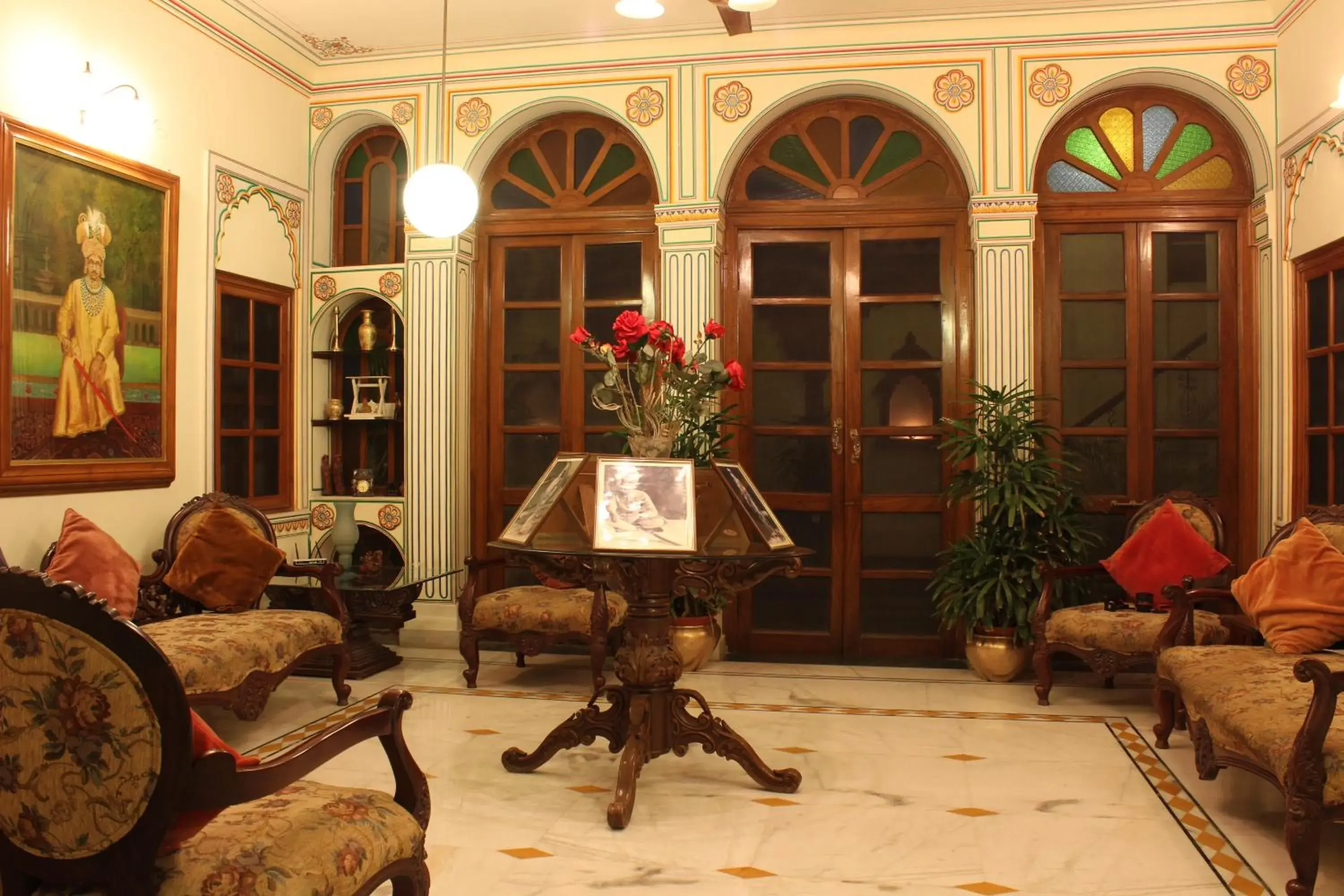 Lobby or reception, Seating Area in Madhuban - A Heritage Home