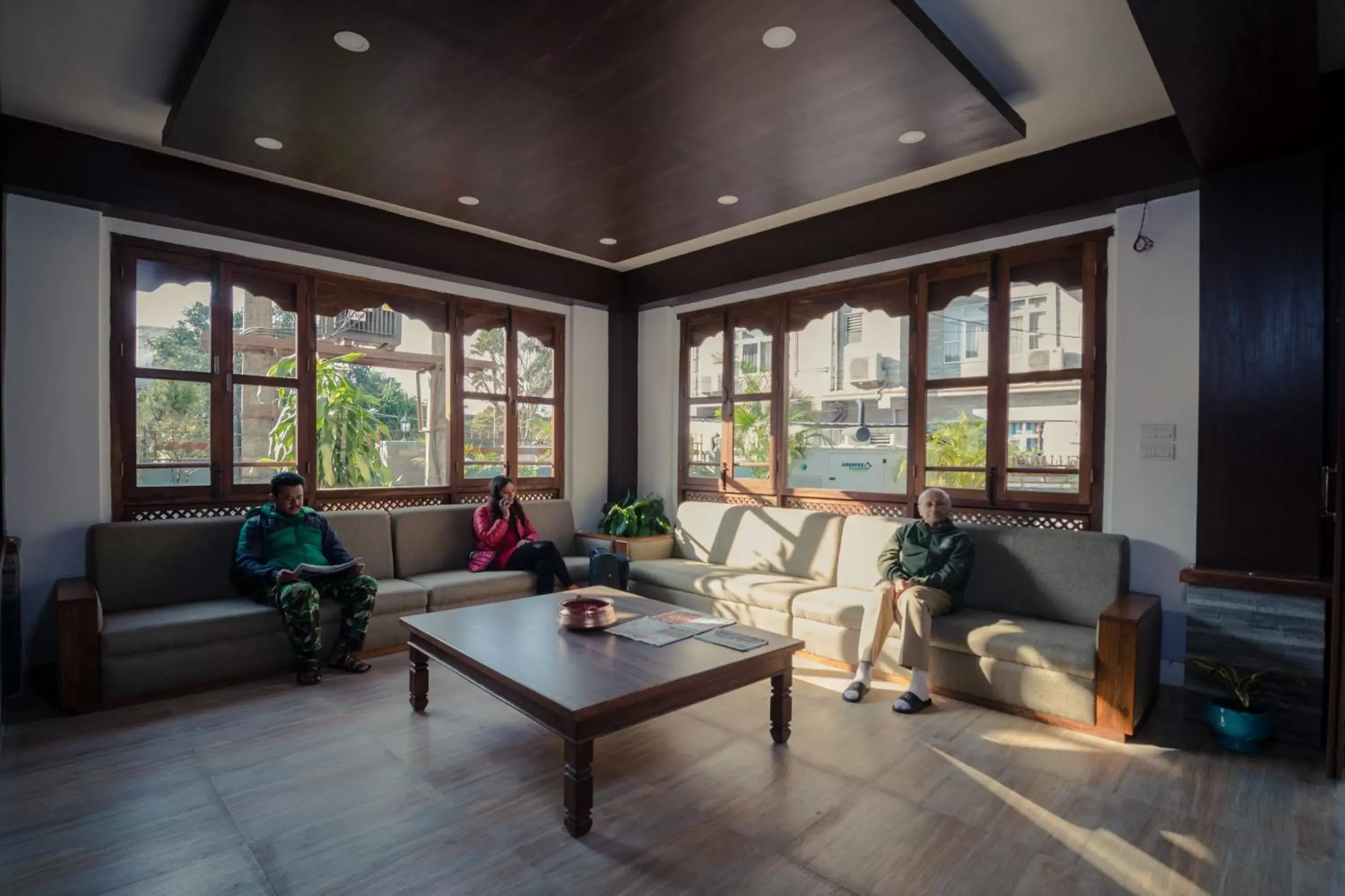 Lobby or reception, Seating Area in Mount View Pokhara