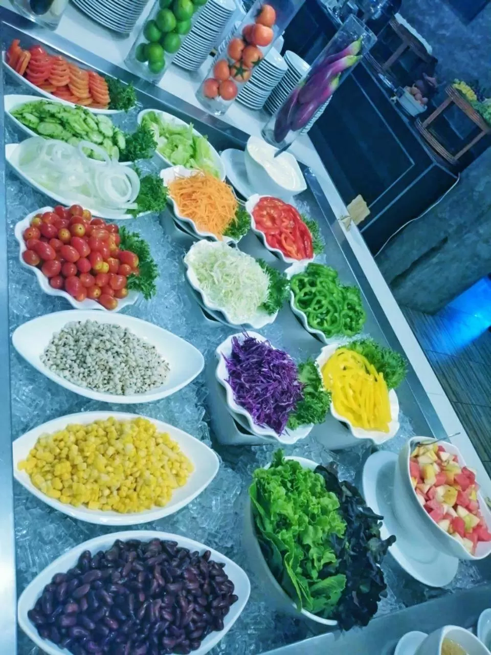 Continental breakfast in Maneetel Krabi Beachfront-SHA Plus