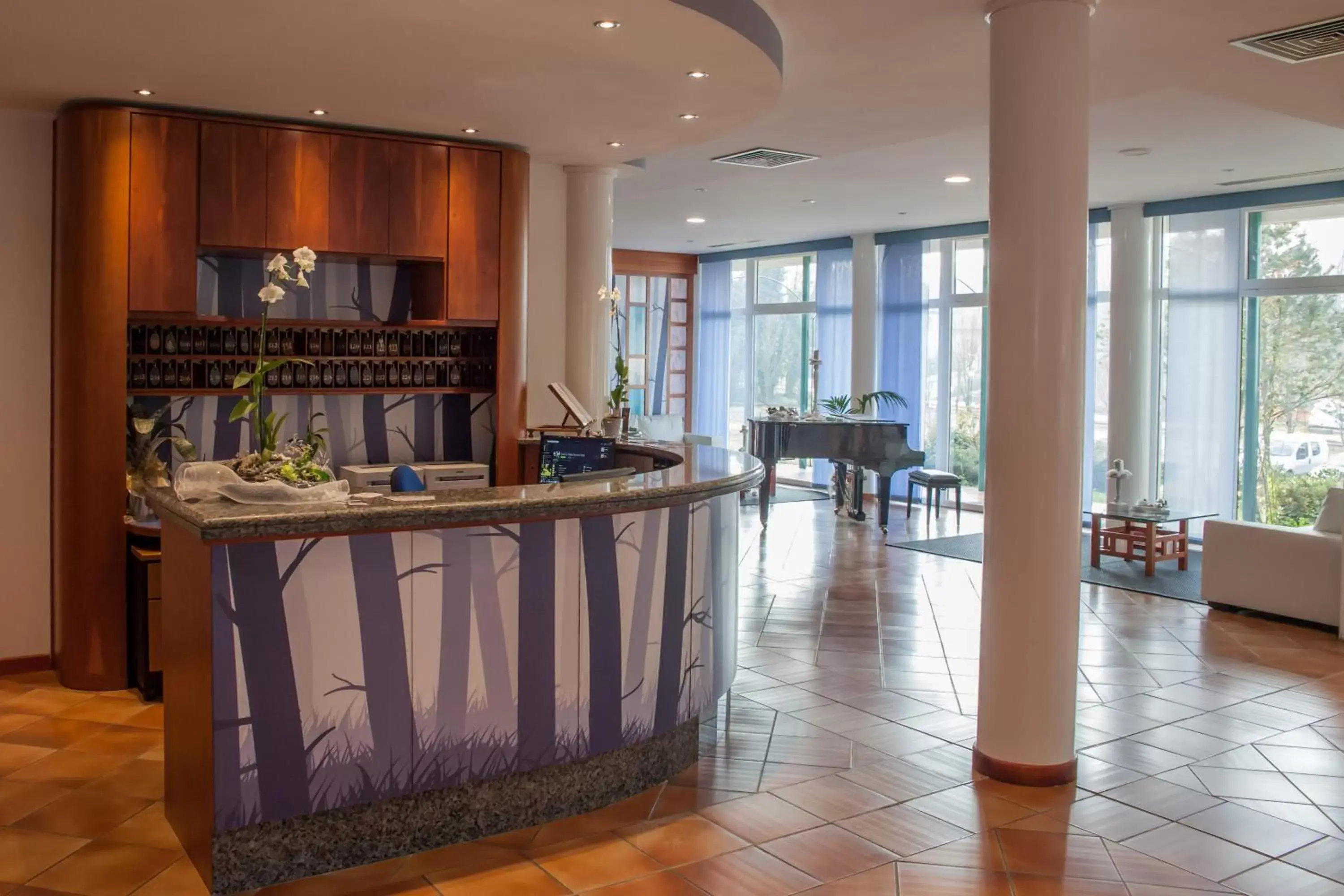 Lobby or reception, Lounge/Bar in Roero Park Hotel