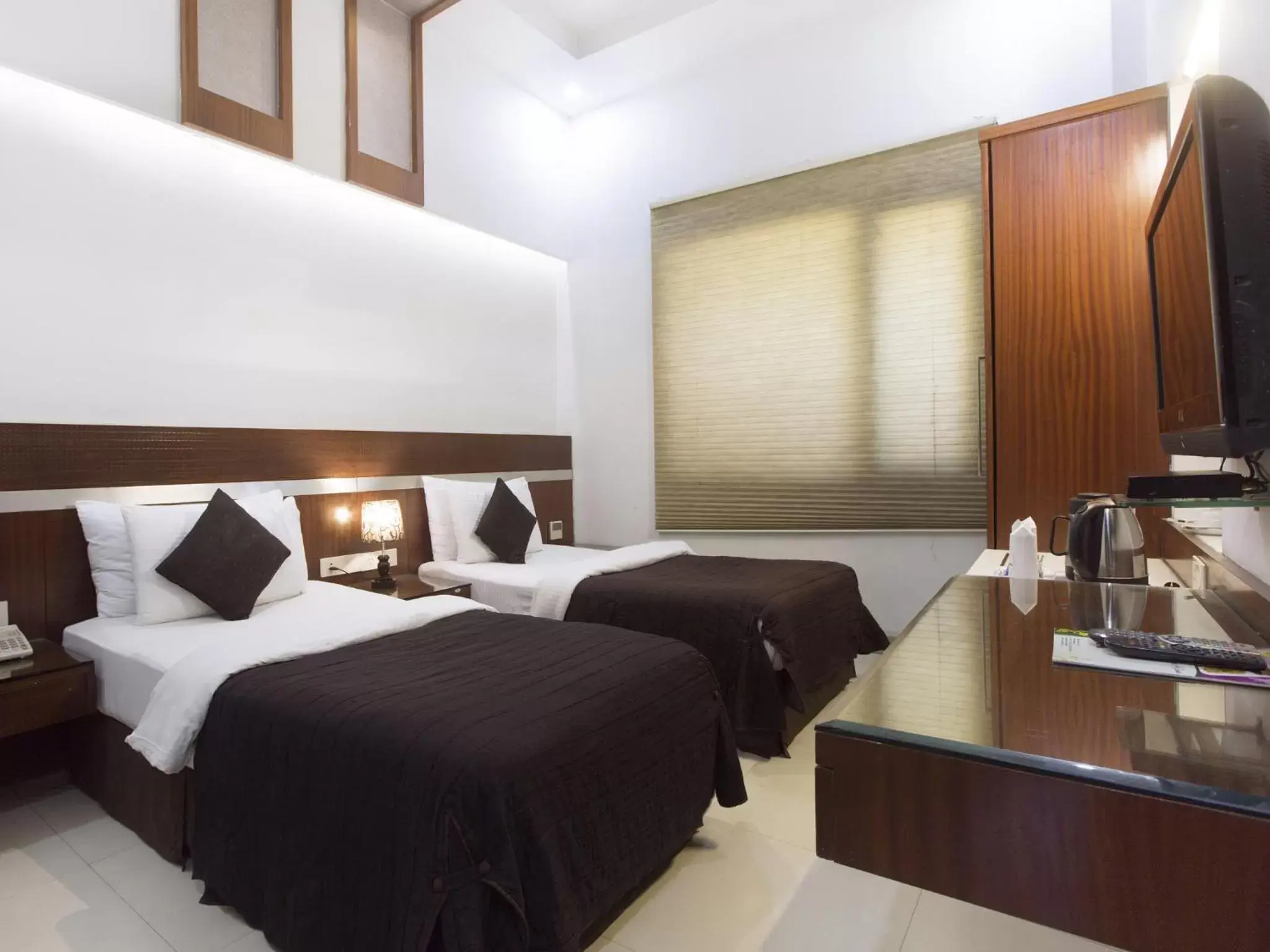 Bed, Room Photo in Hotel Krishna - By RCG Hotels