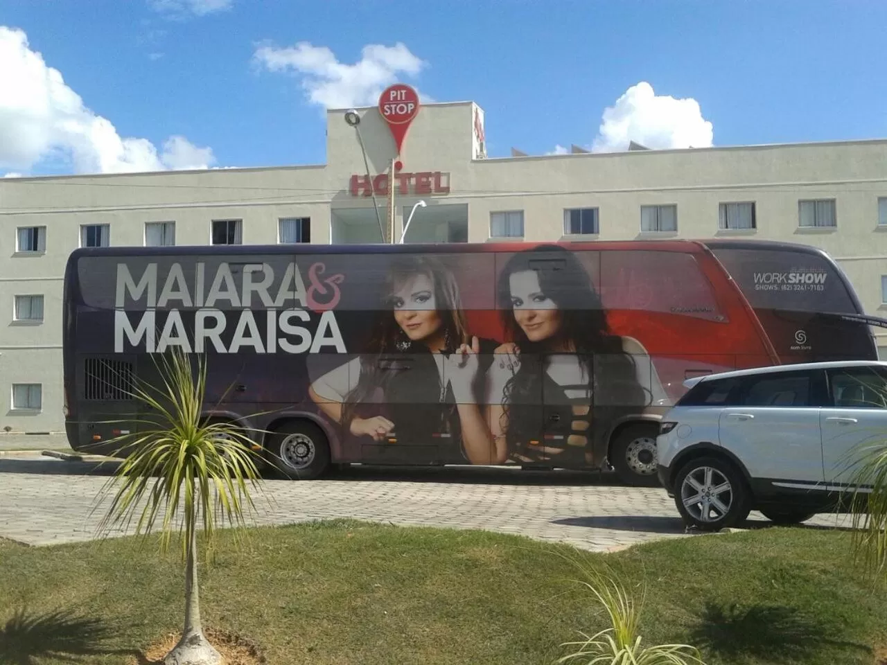 Property building in Hotel Pit Stop Oliveira-MG