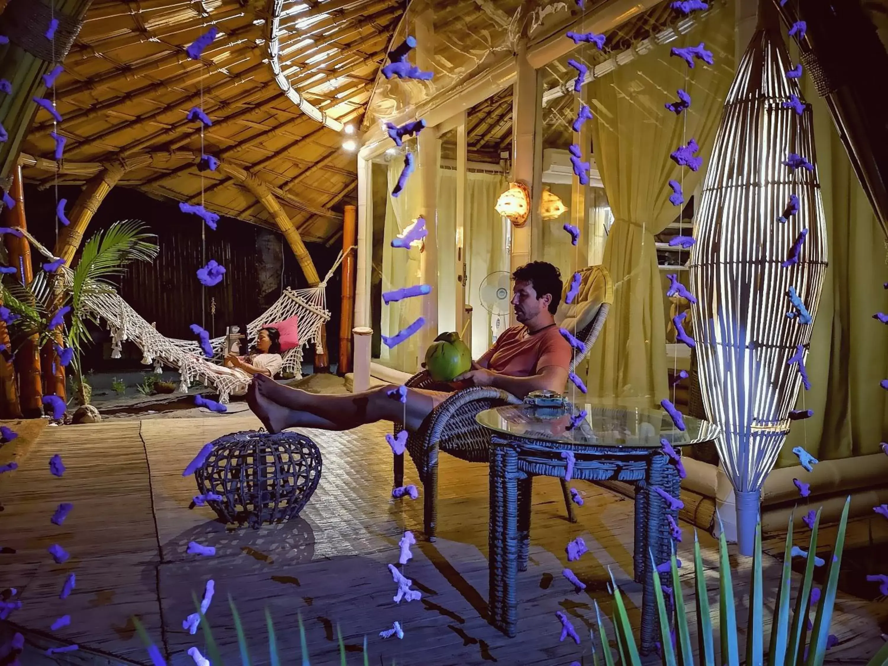 Balcony/Terrace in Coconut Garden Beach Resort