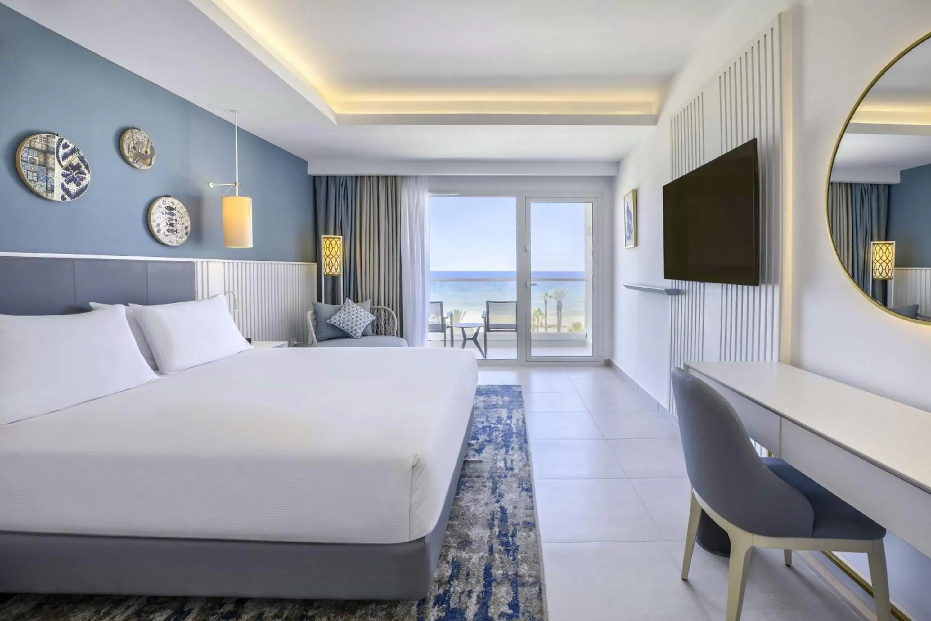Bedroom in Hilton Skanes Monastir Beach Resort
