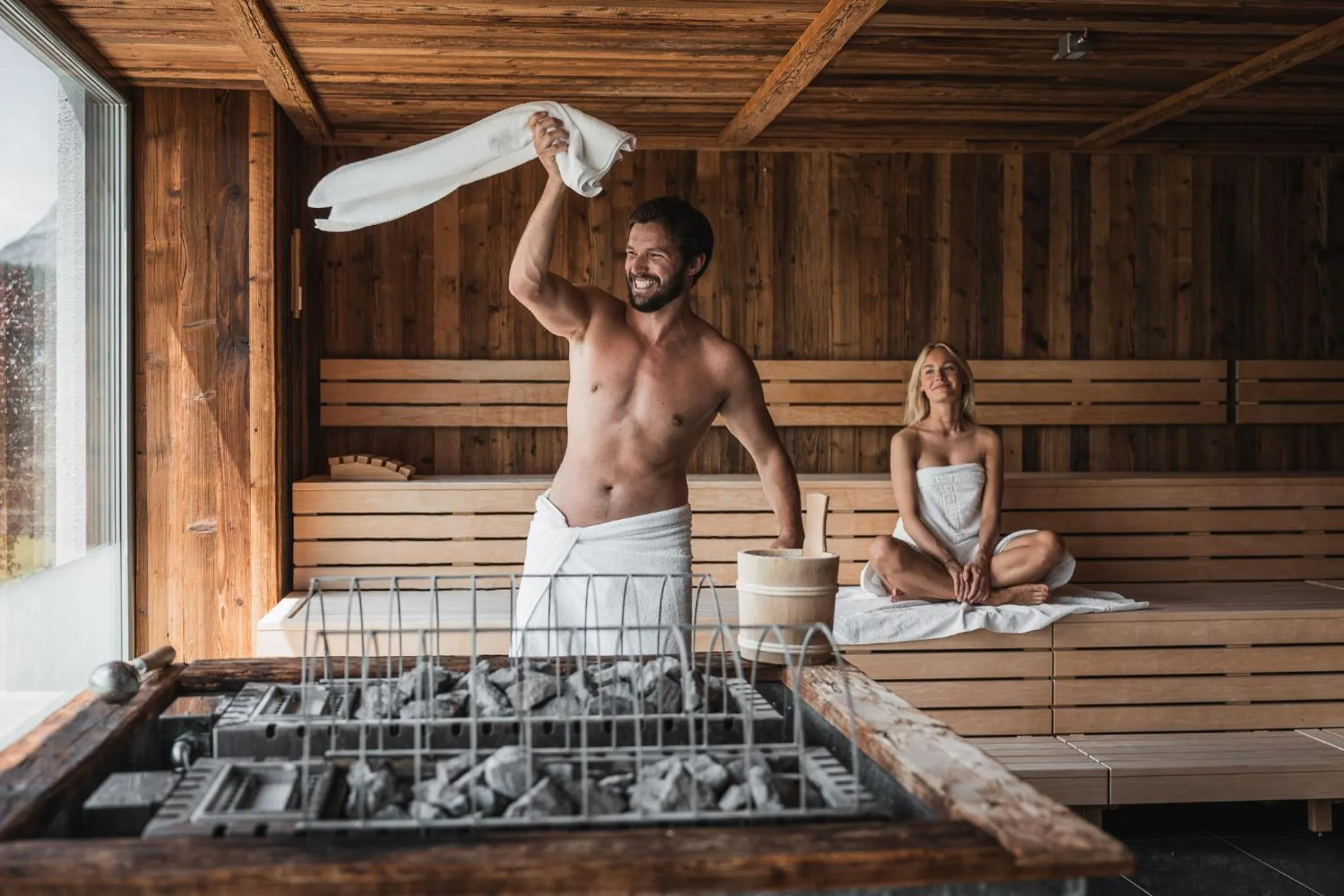 Sauna in Alpenpark Resort Superior