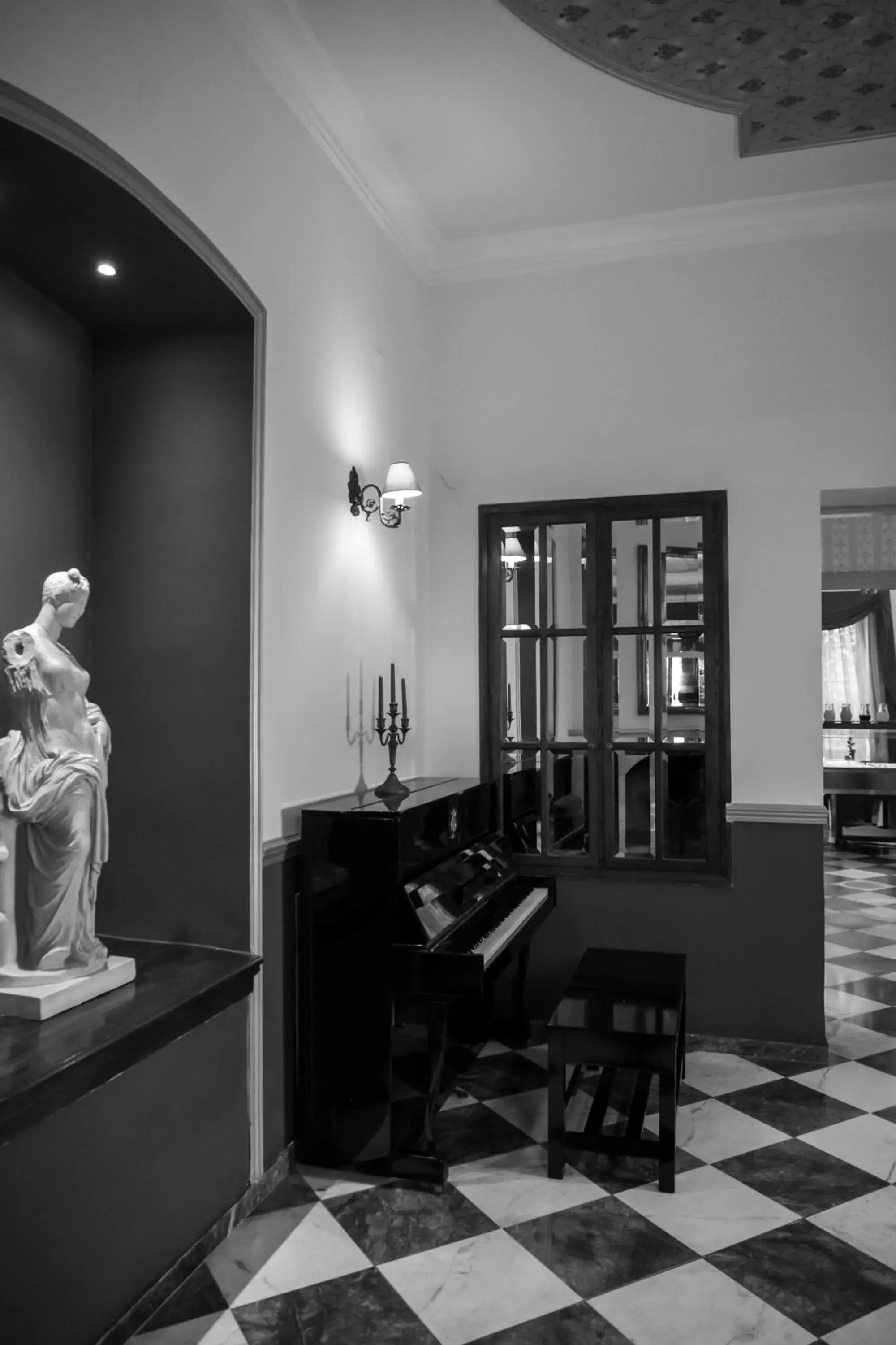 Lobby or reception in Halepa Hotel
