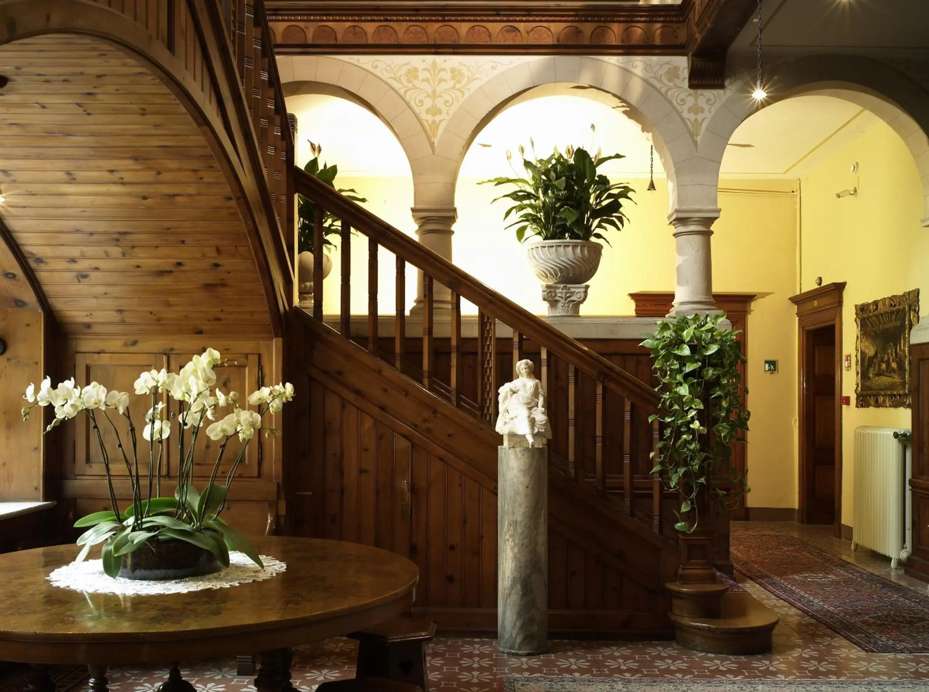 Decorative detail in Hotel Villa Del Sogno