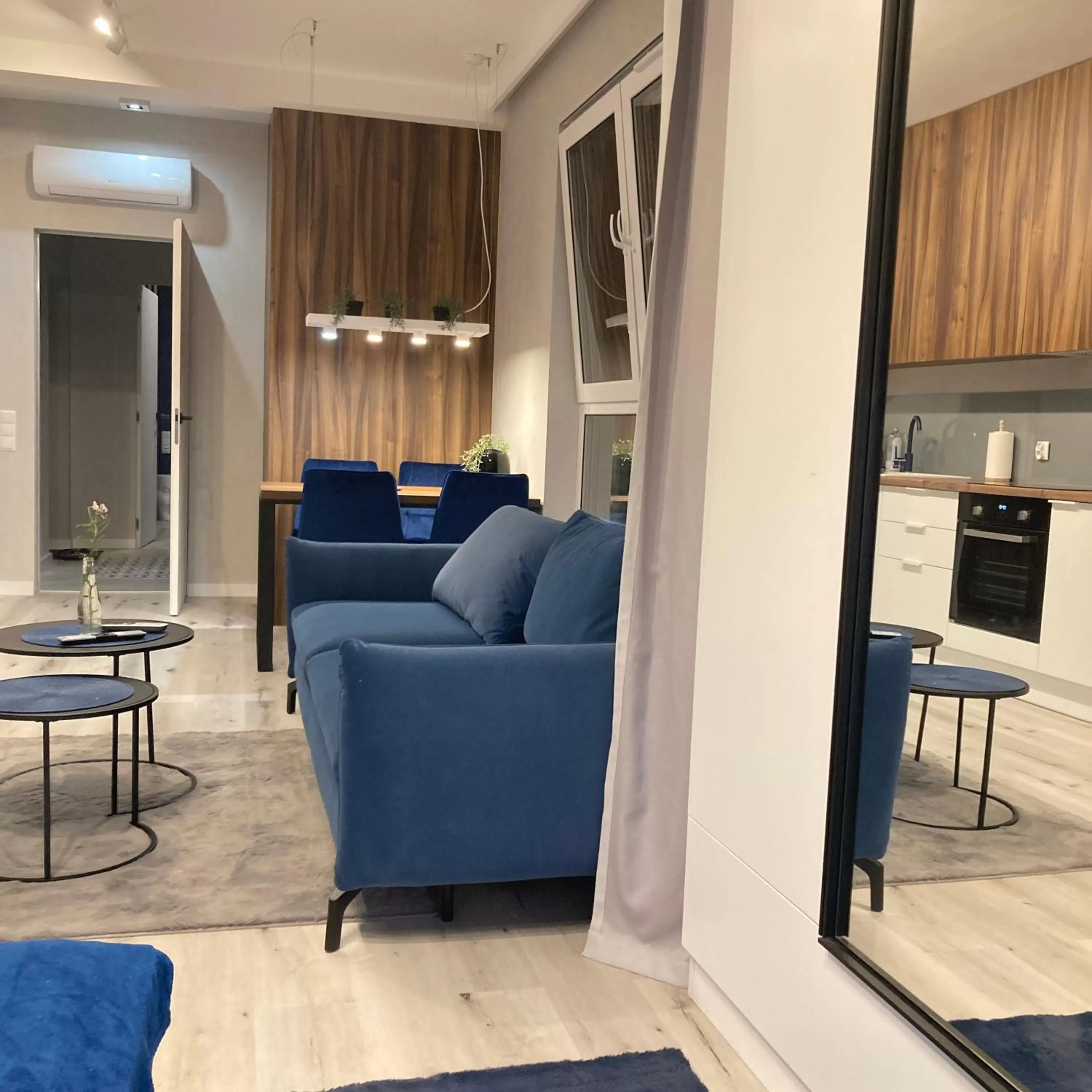 Seating area in Stylowe Apartamenty Plewiska