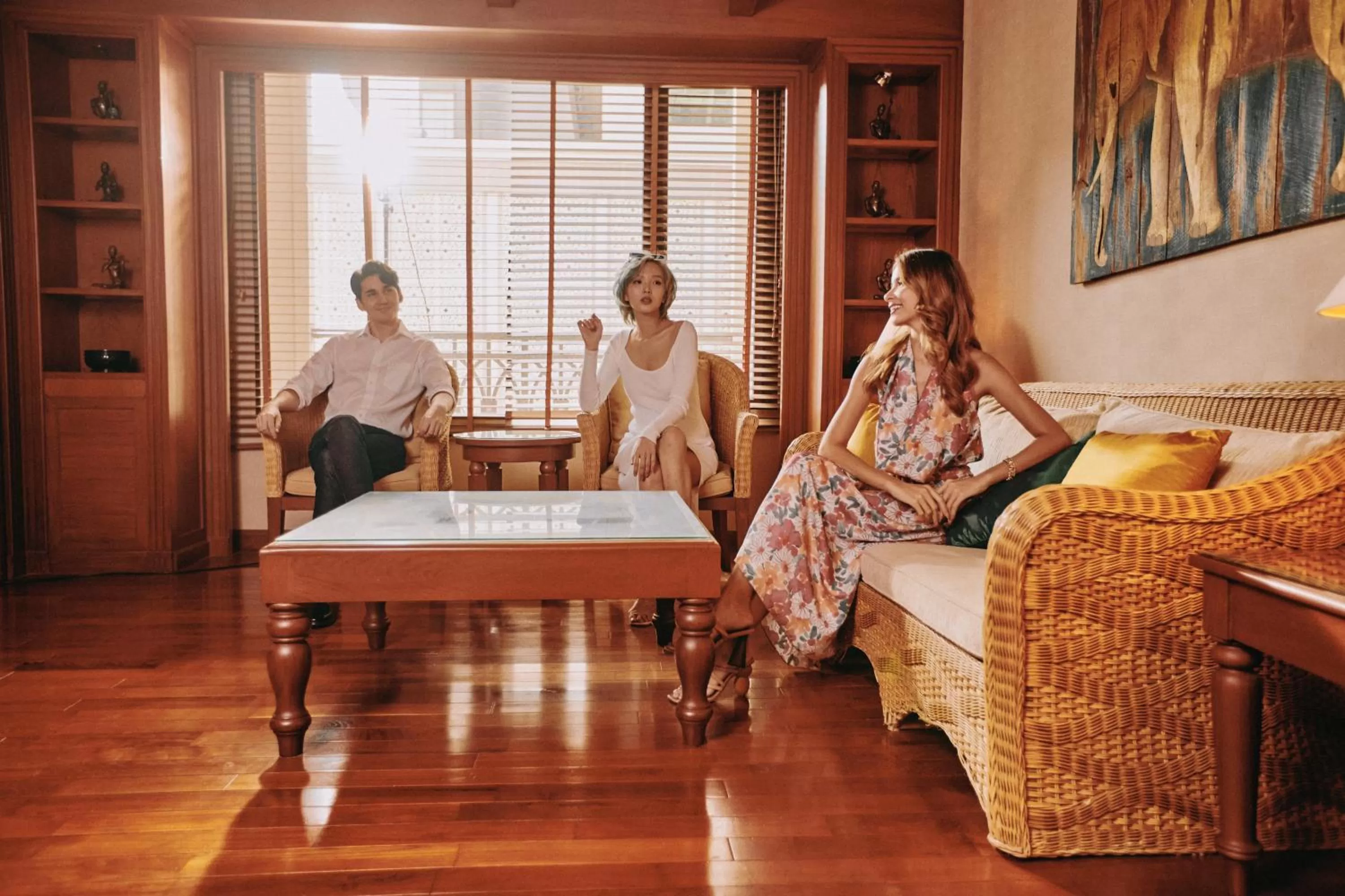 Living room in The Davis Bangkok