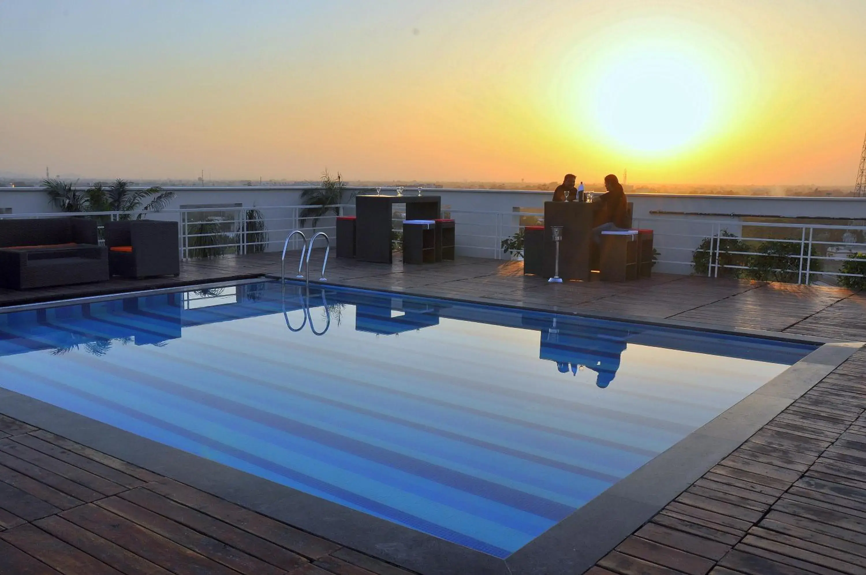 Swimming Pool in Hotel Marigold- Sitapura