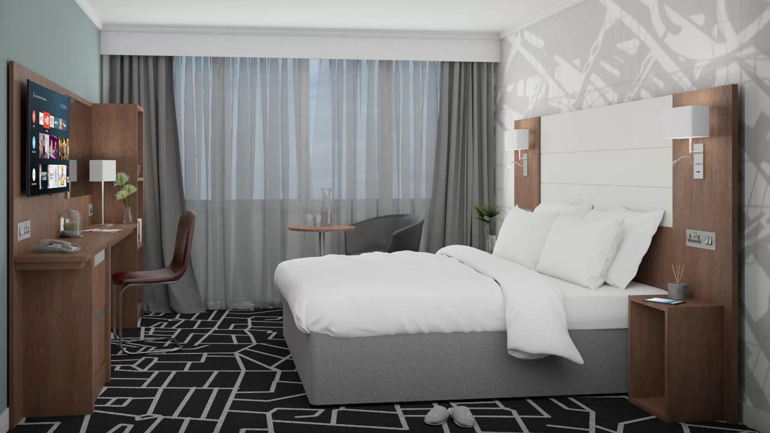 Photo of the whole room, Bed in Mercure Telford Centre Hotel