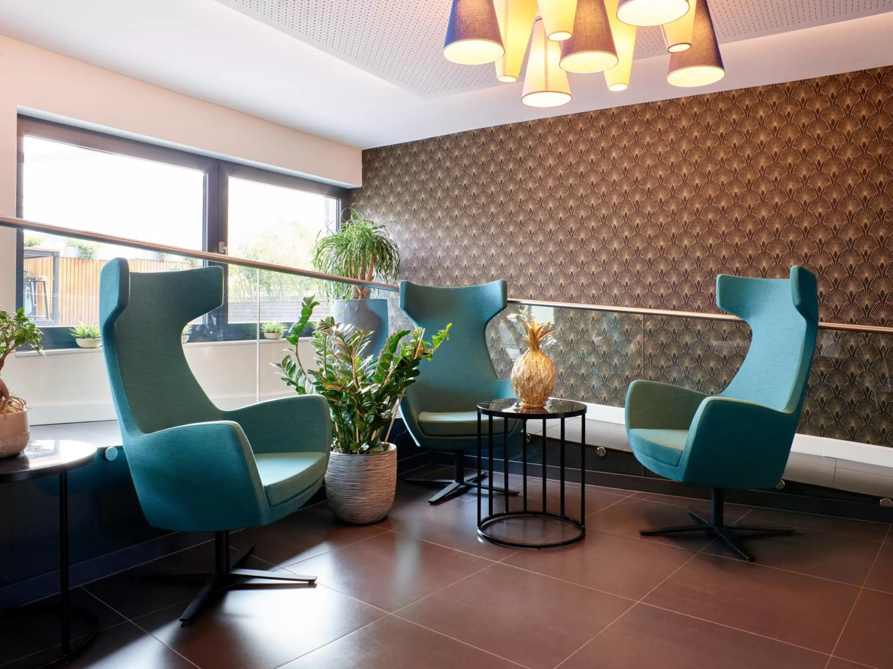 Lobby or reception in Park Inn by Radisson Luxembourg City Lobby or reception in Park Inn by Radisson Luxembourg City