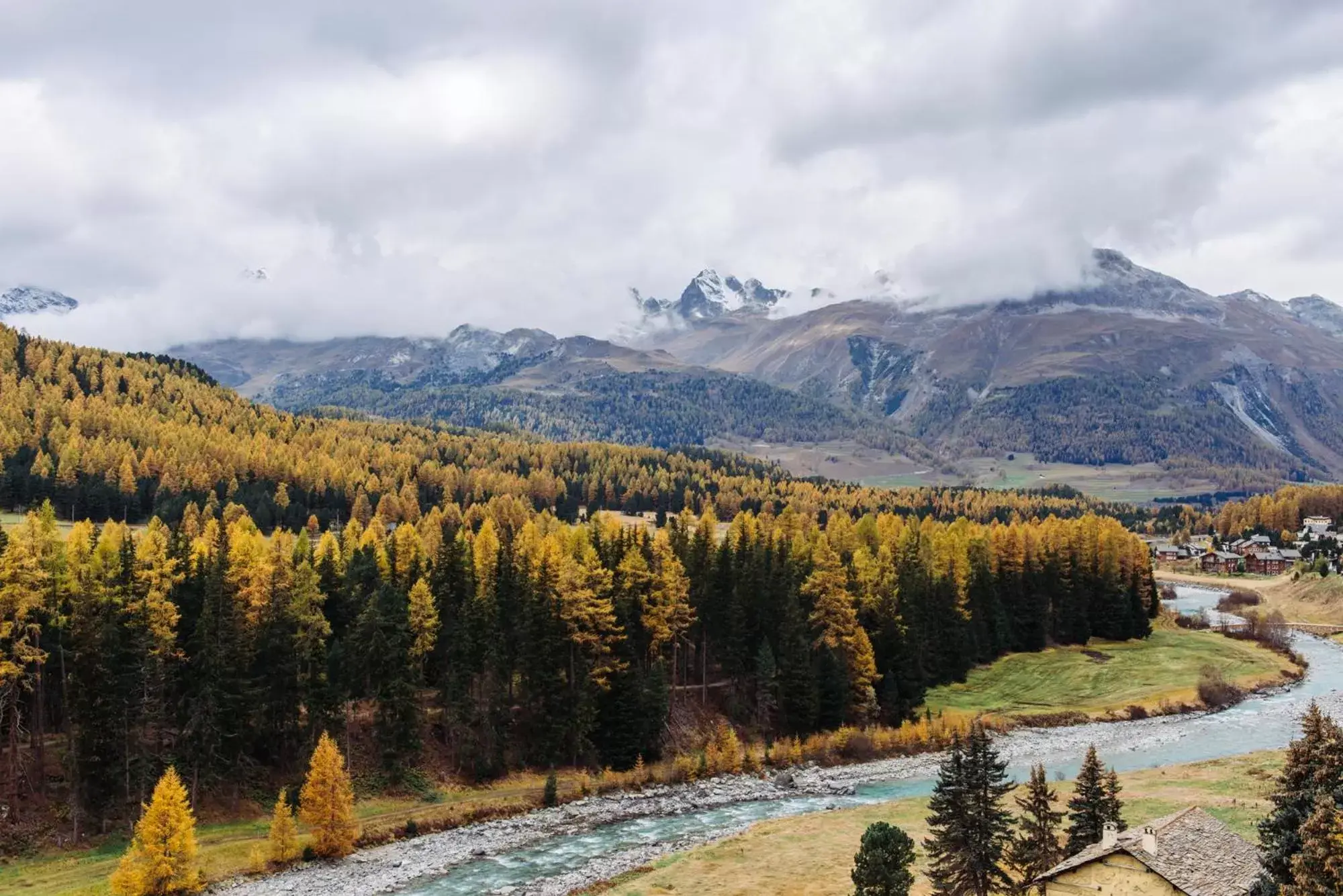 Mountain view in Schloss Hotel & Spa Pontresina