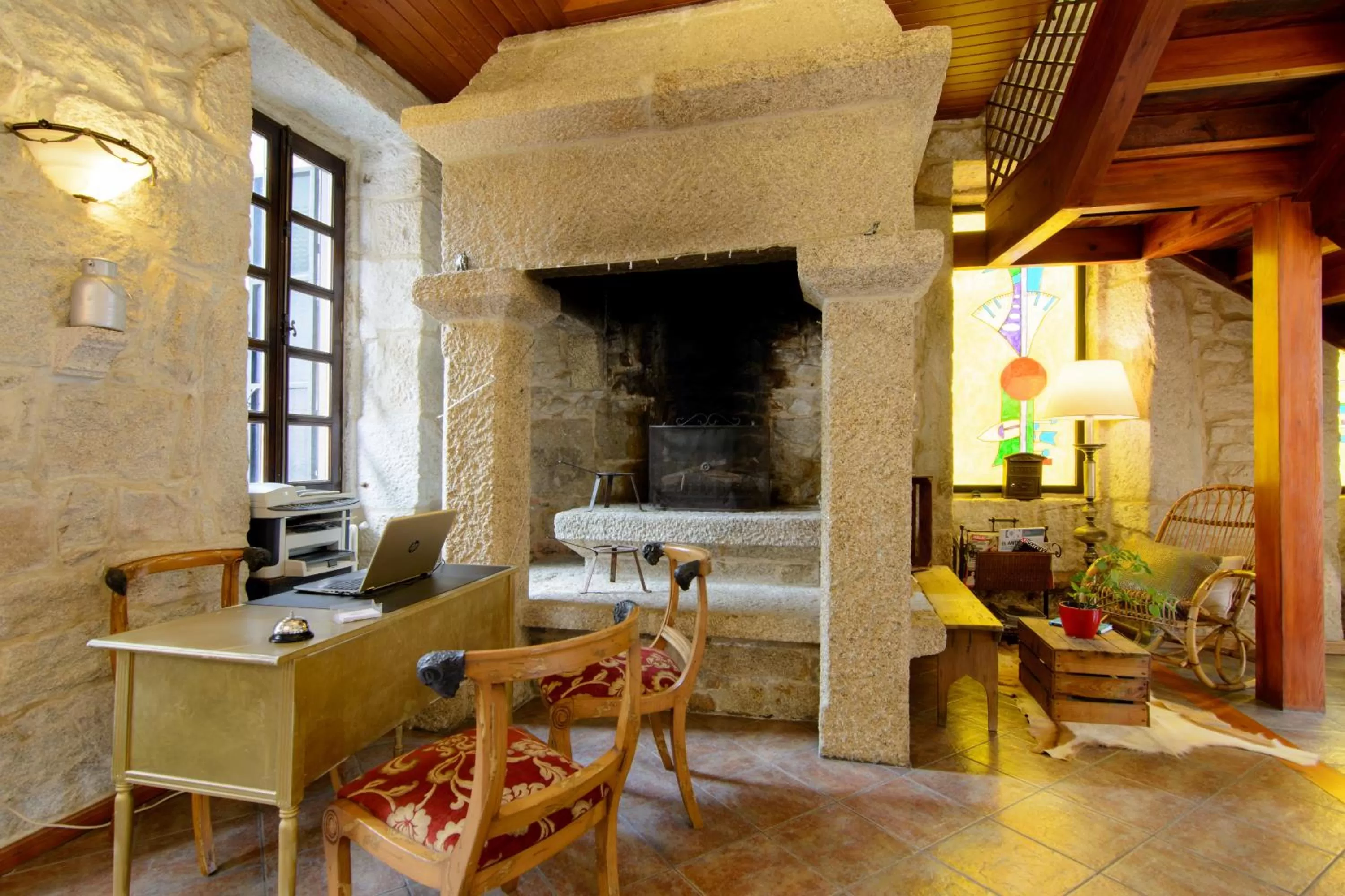 Lobby or reception in Casa do Marqués