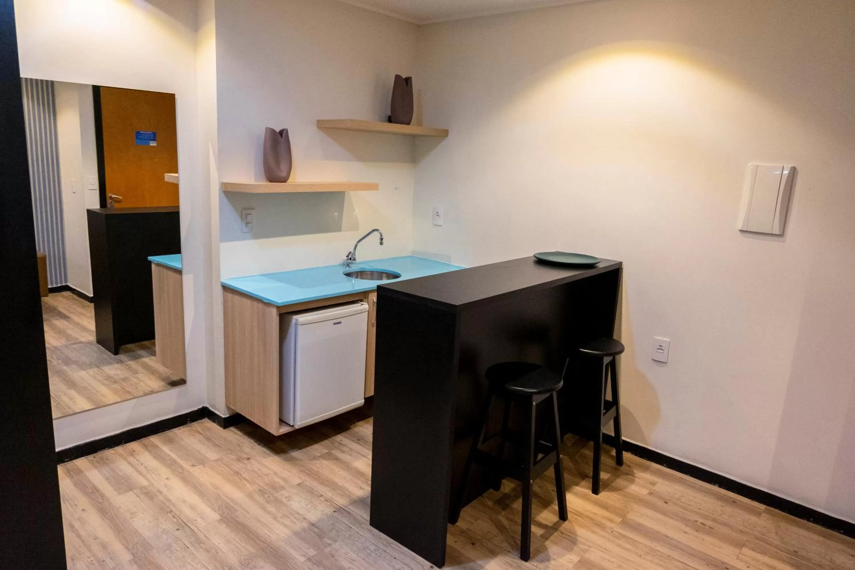 Kitchen or kitchenette in Arrey Executive Hotel