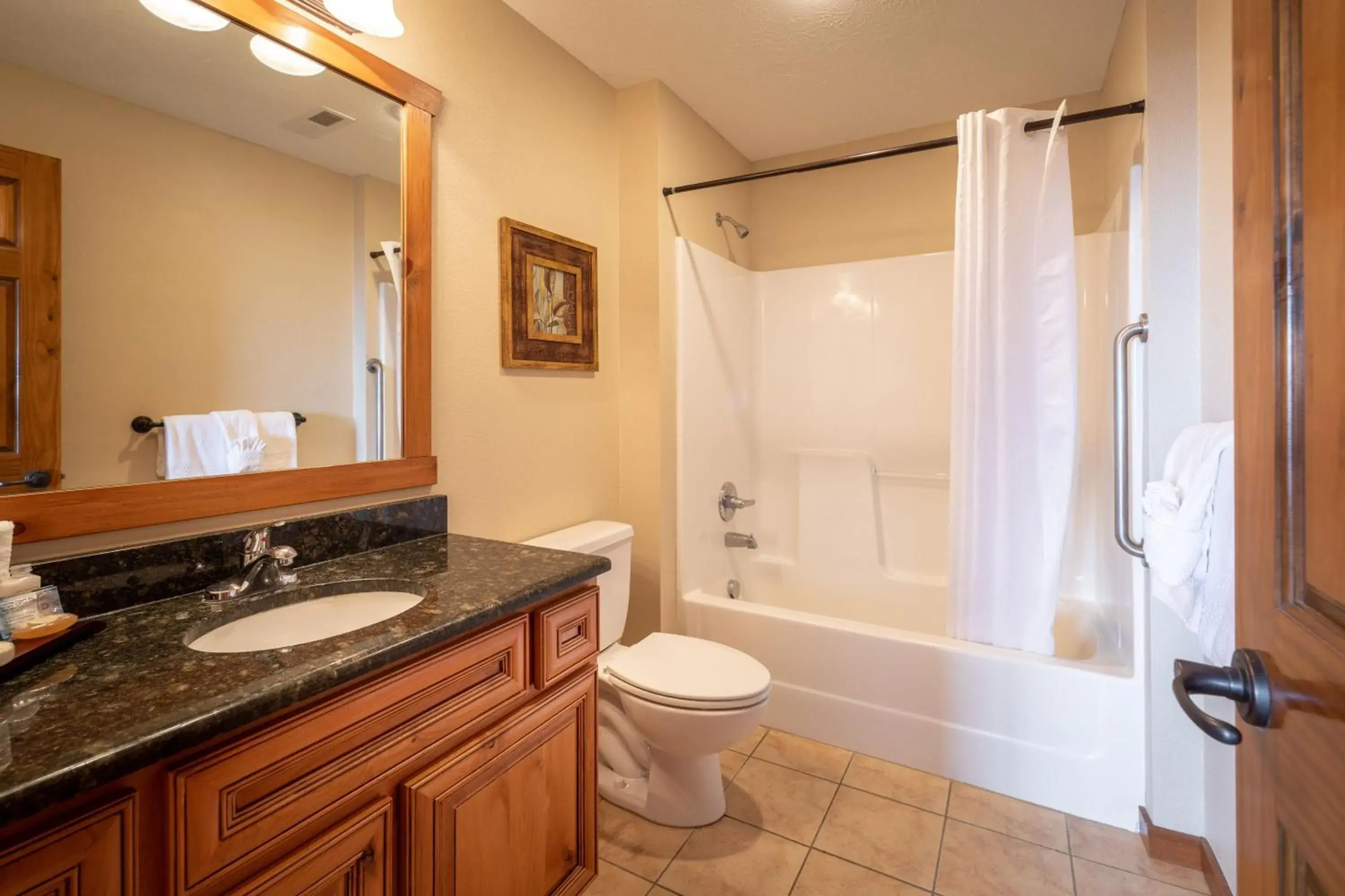 Bathroom in The Lodges at Table Rock by Capital Vacations