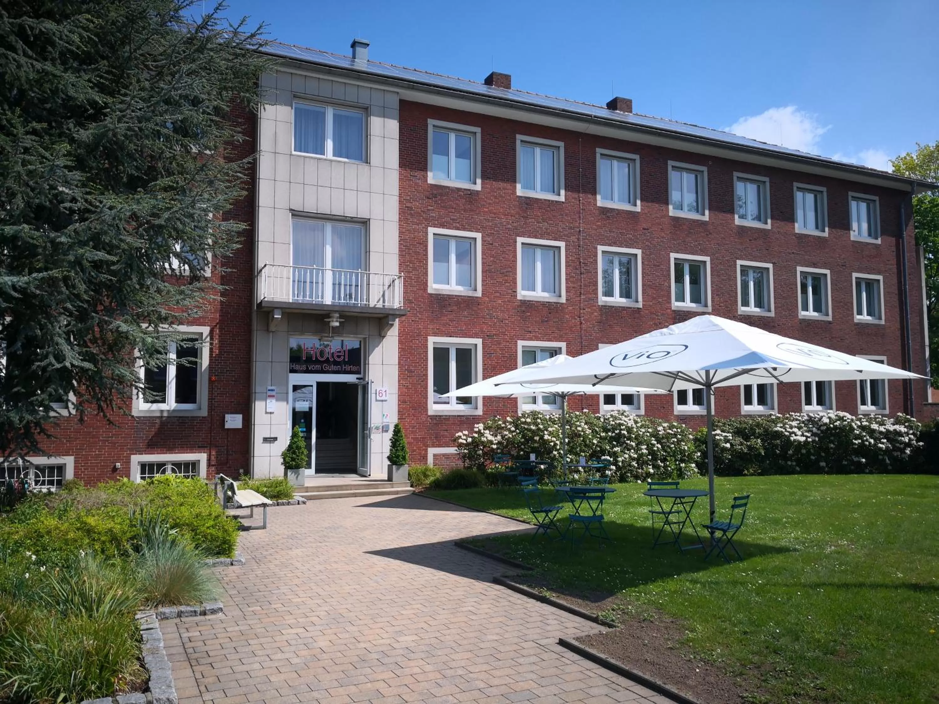 Property building in Hotel Haus vom Guten Hirten