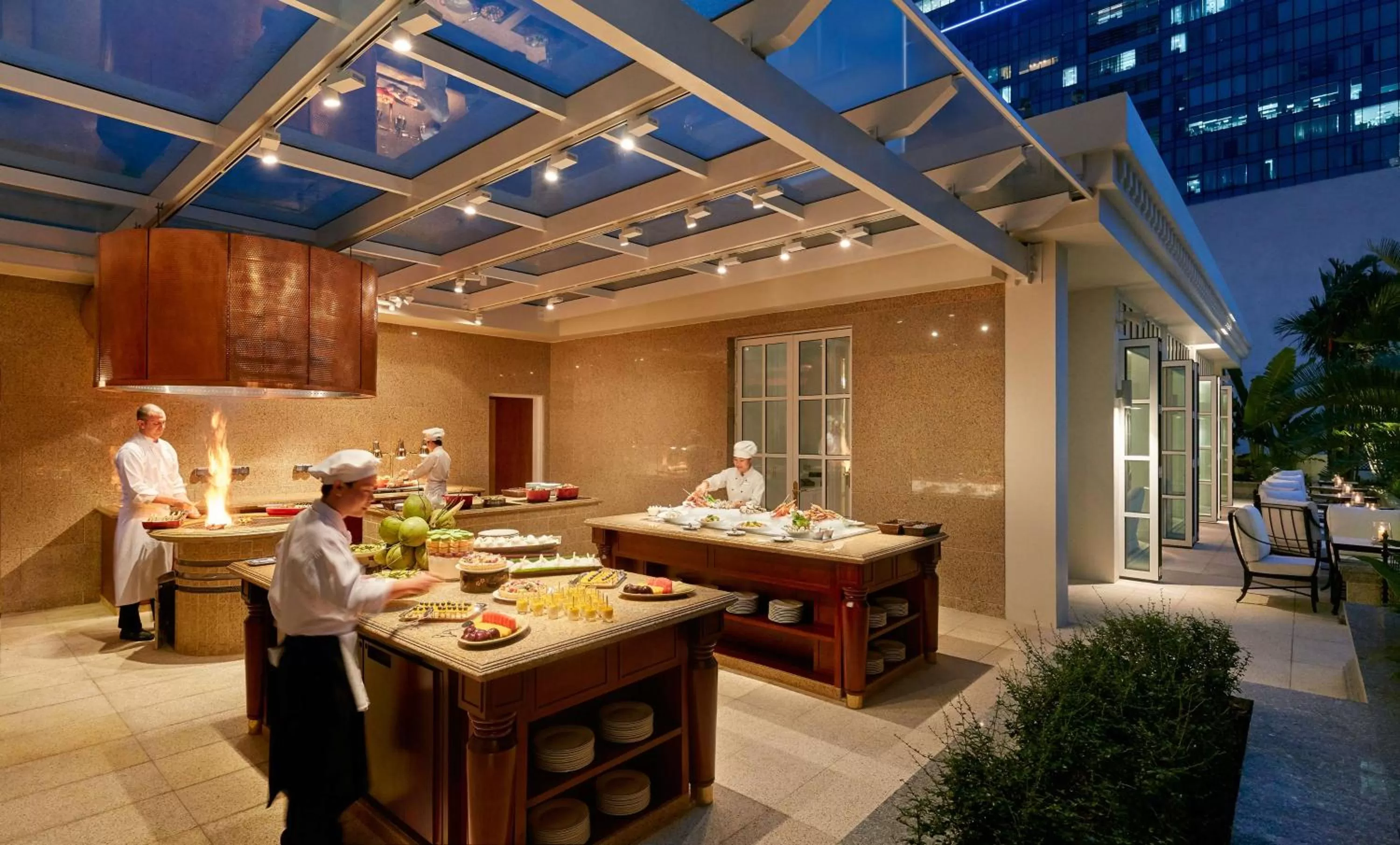 On site in Park Hyatt Saigon