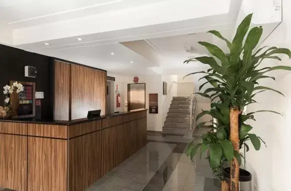 Lobby or reception in Hotel Dois H Lobby or reception in Hotel Dois H