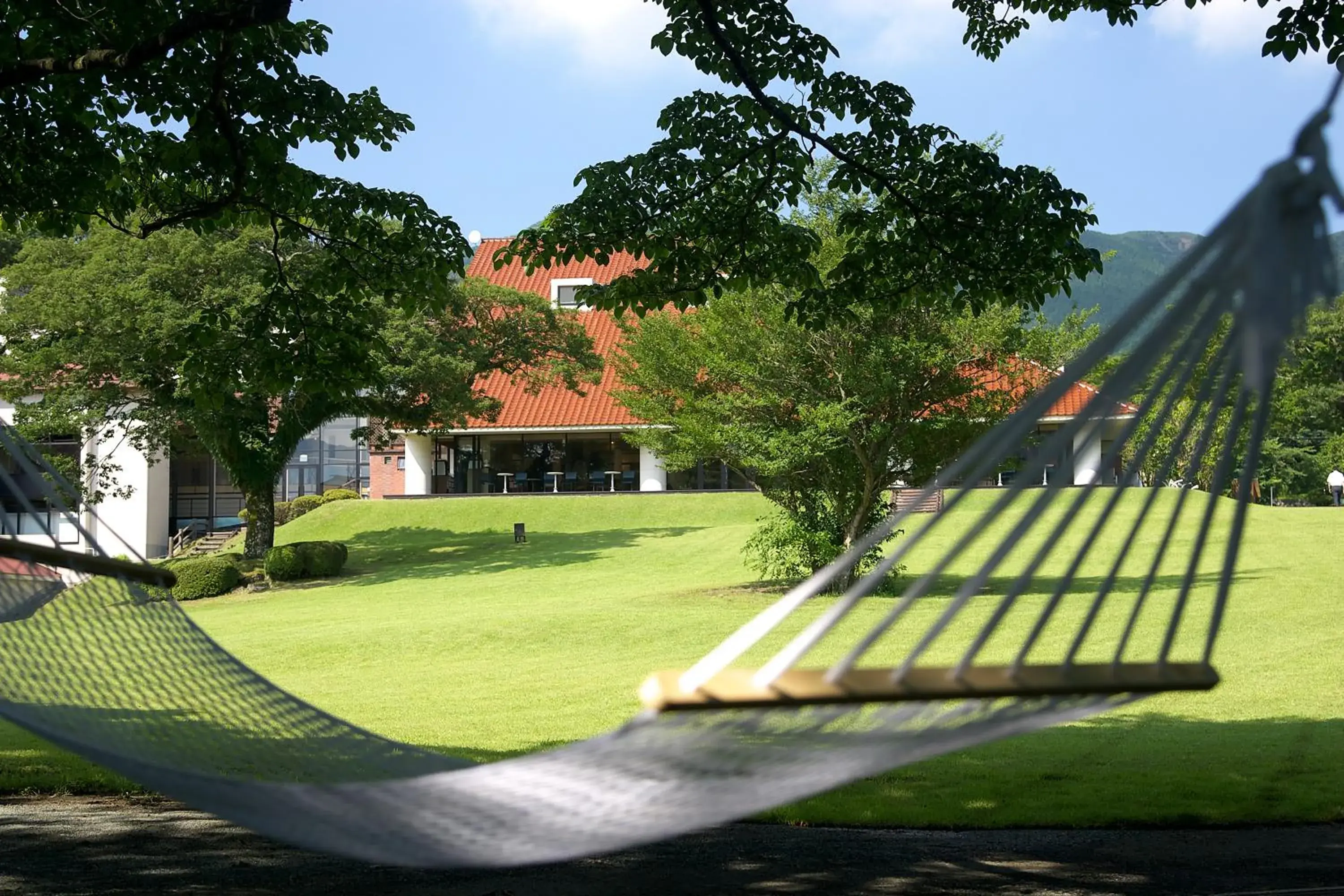 Facade/entrance, Garden in Hakone Highland Hotel