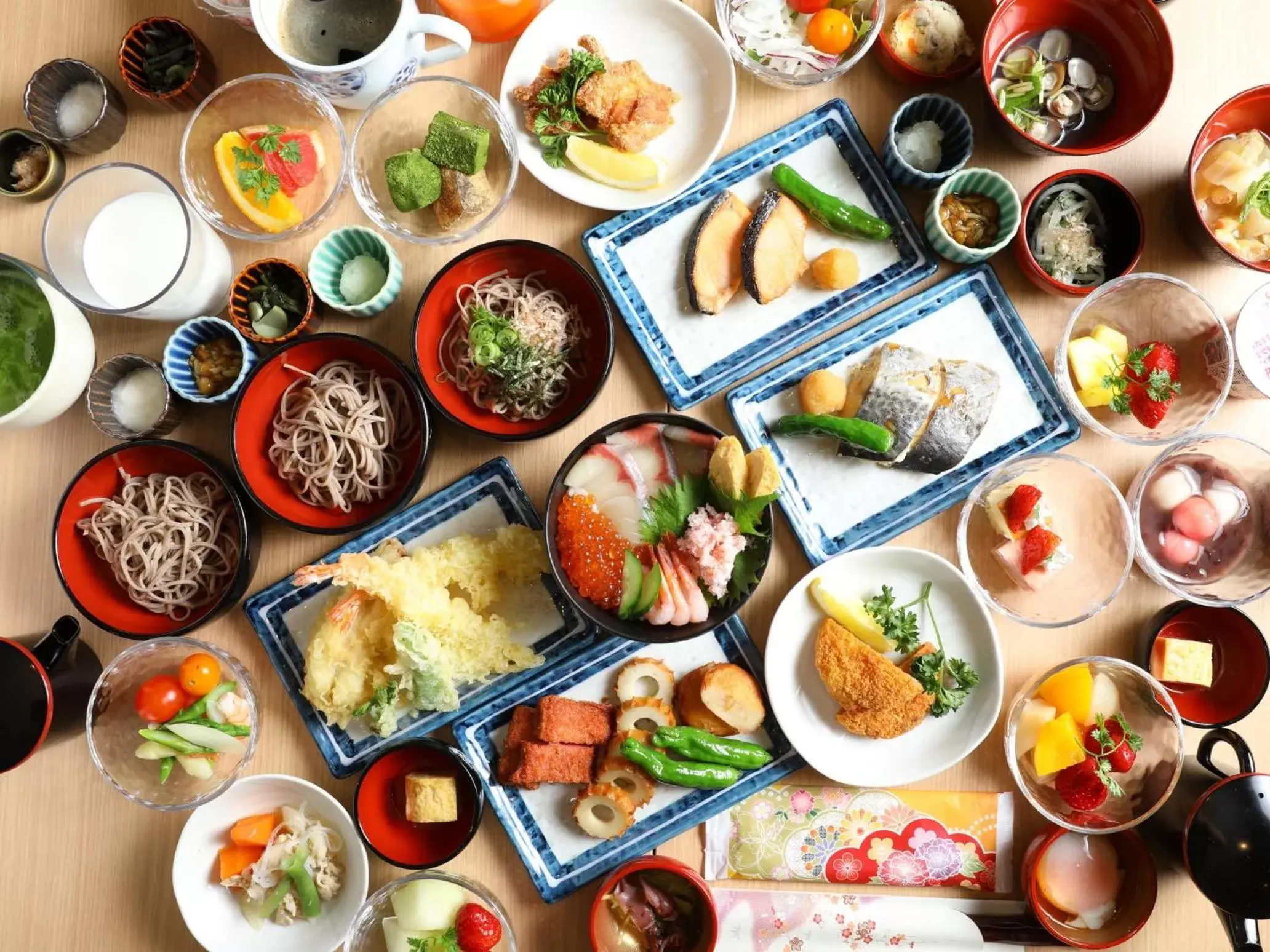 Breakfast in Onyado Nono Matsue Natural Hot Spring