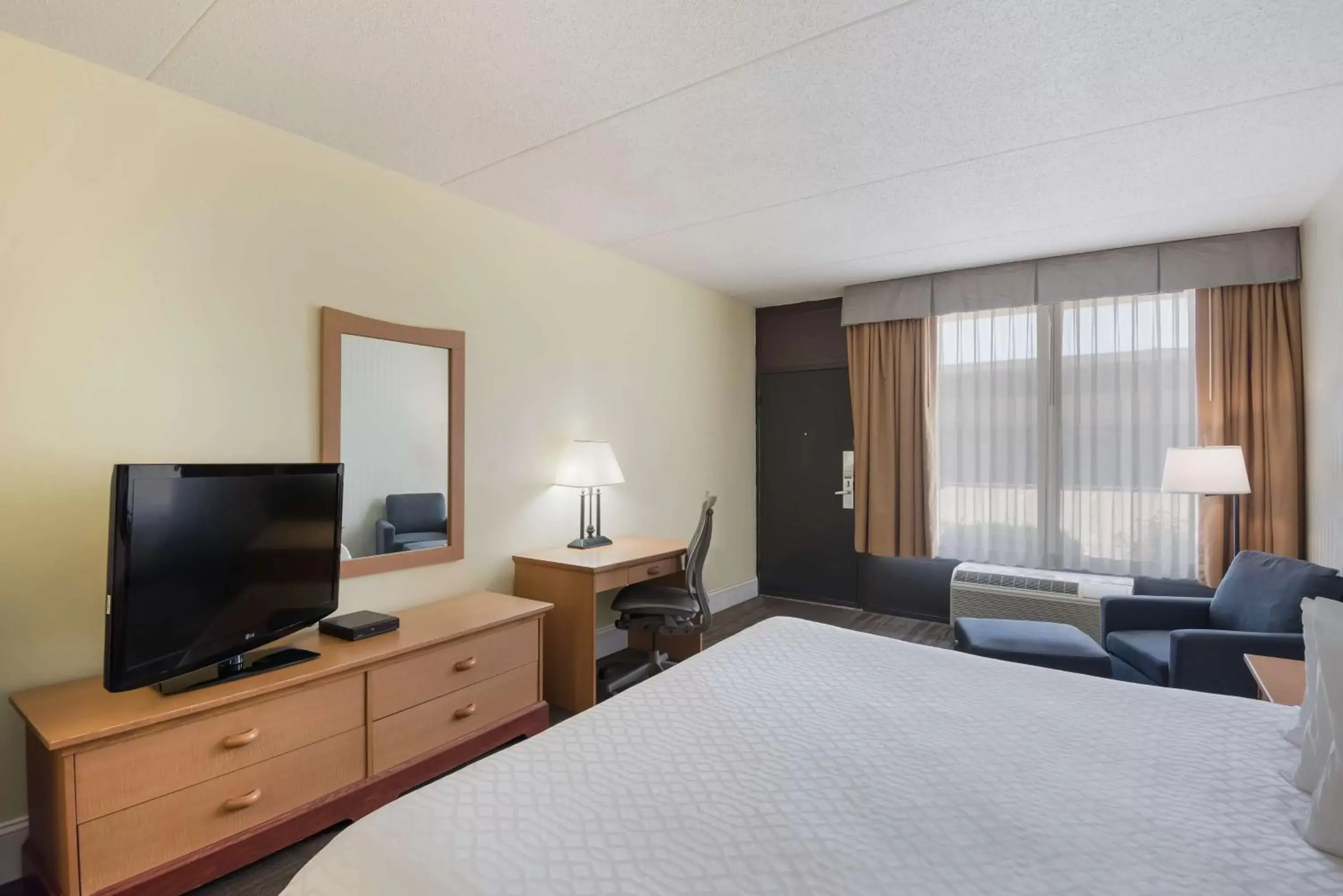 Bedroom, TV/Entertainment Center in Best Western Inn