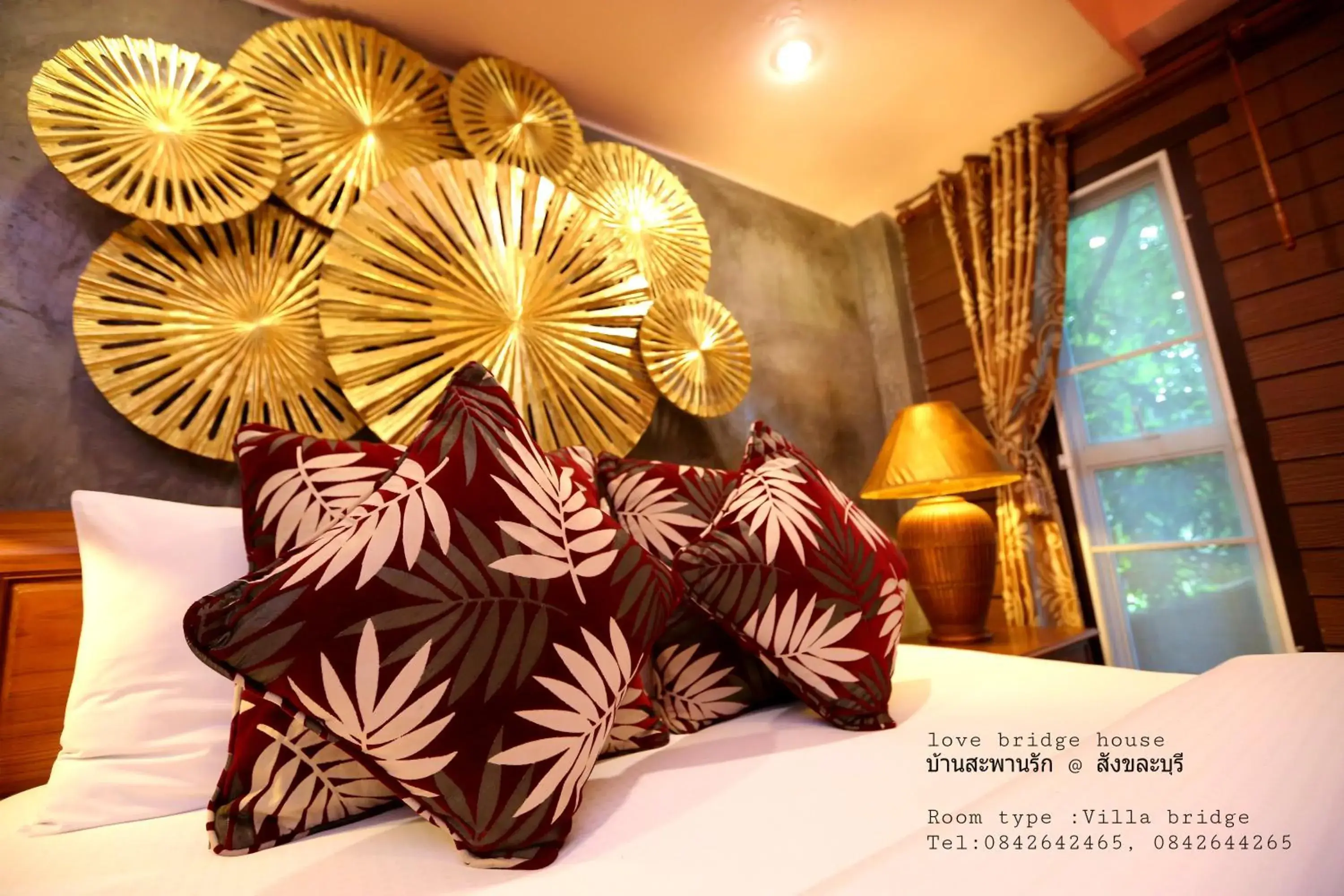 Bed in Love Bridge House บ้านสะพานรัก Bed in Love Bridge House บ้านสะพานรัก