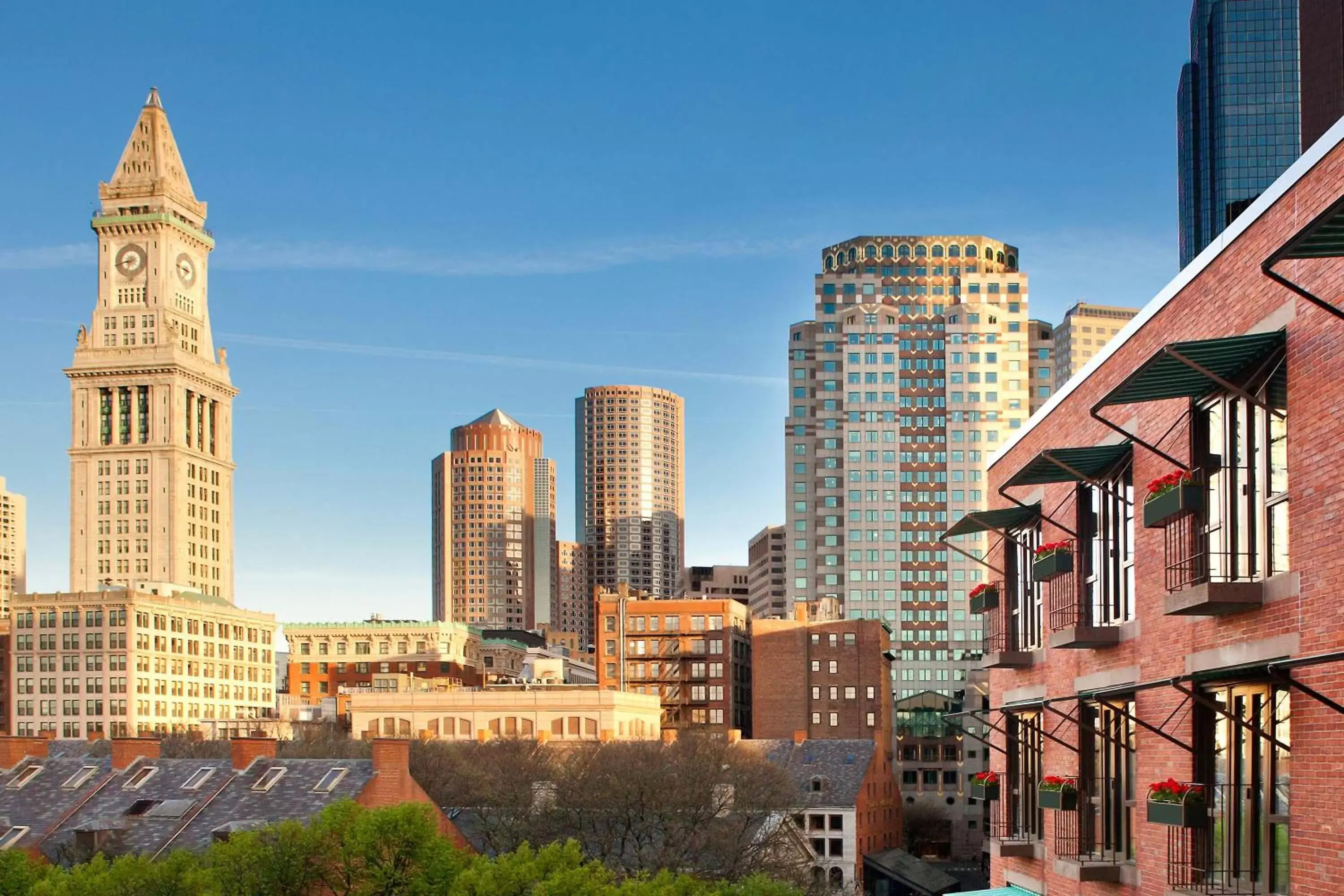 City view in The Bostonian Boston