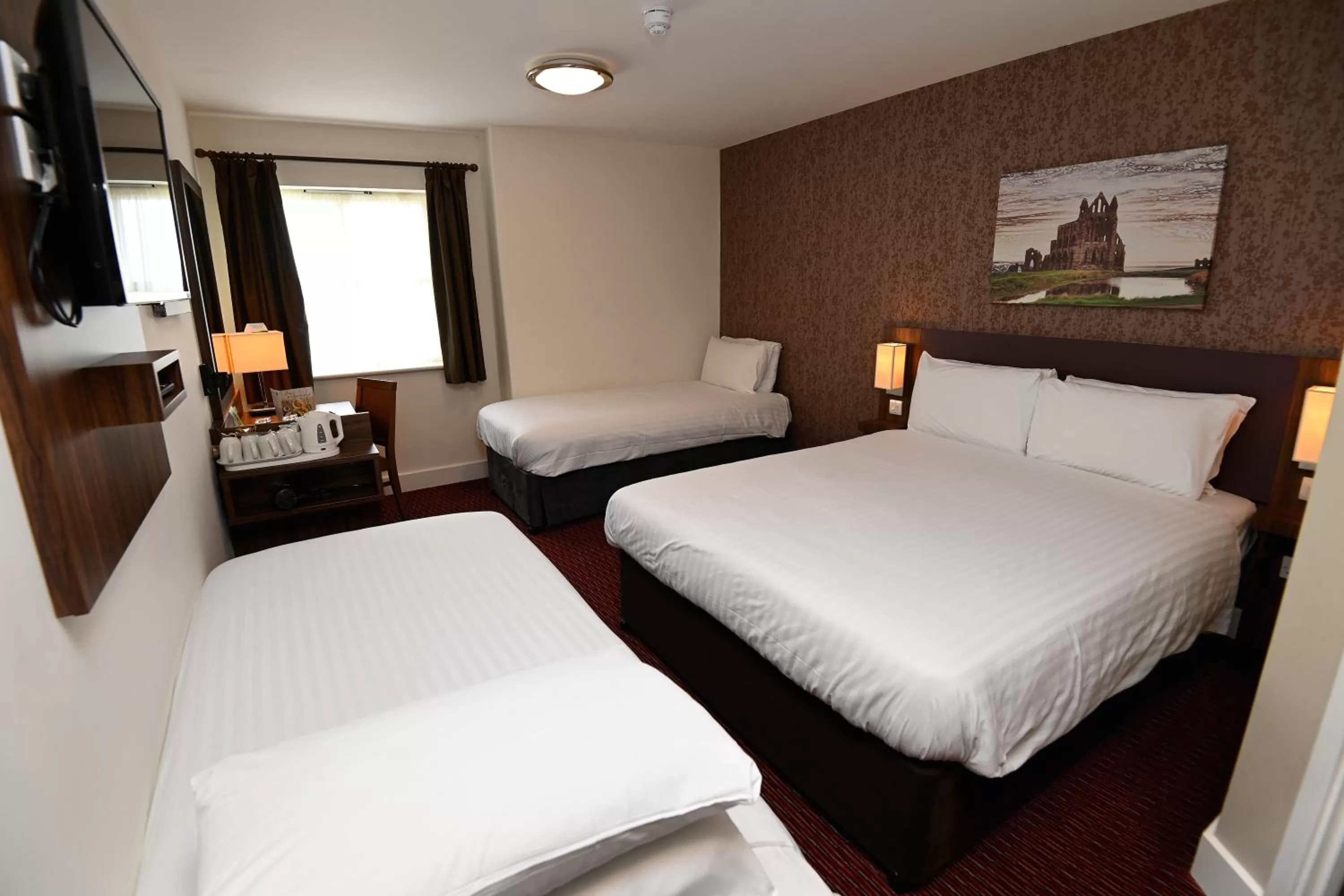 Bedroom, Bed in Penny Hedge, Whitby by Marston's Inns