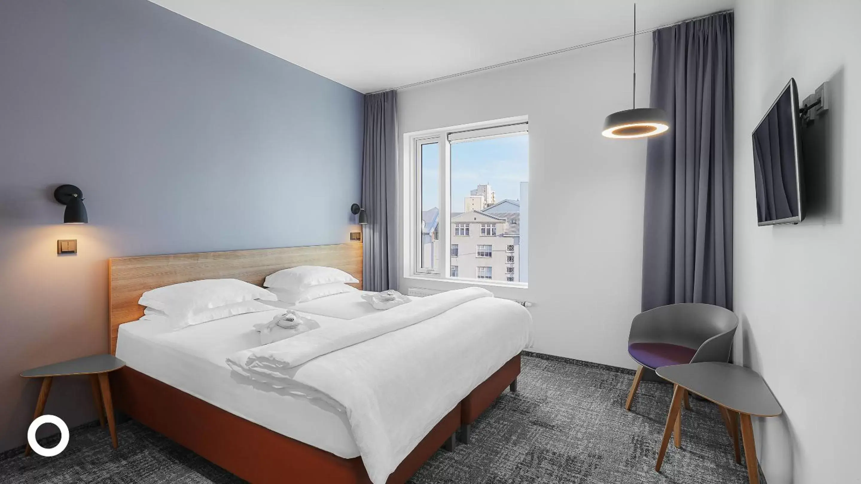 Bedroom, Bed in Midgardur by Center Hotels