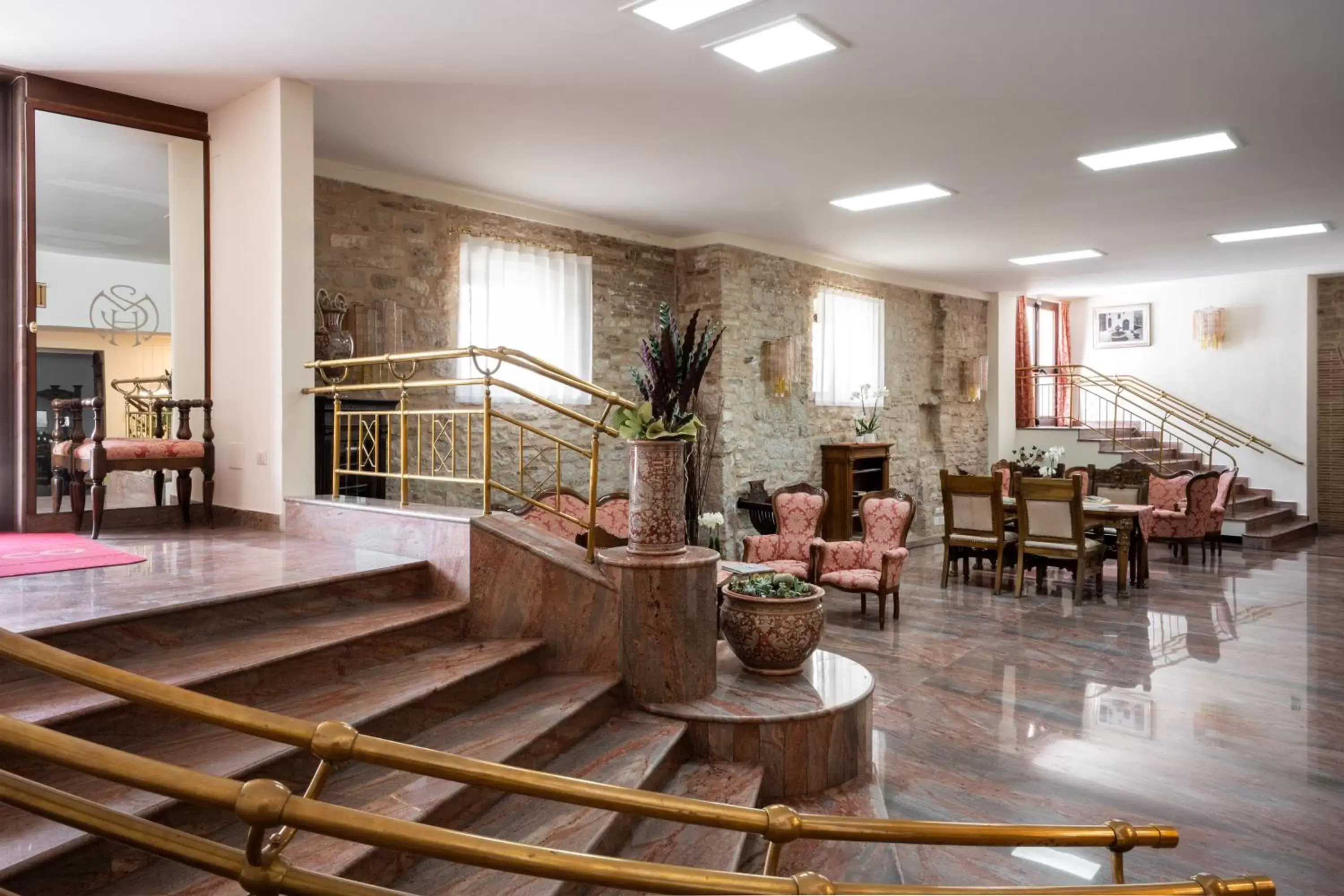 Lobby or reception in Hotel San Marco