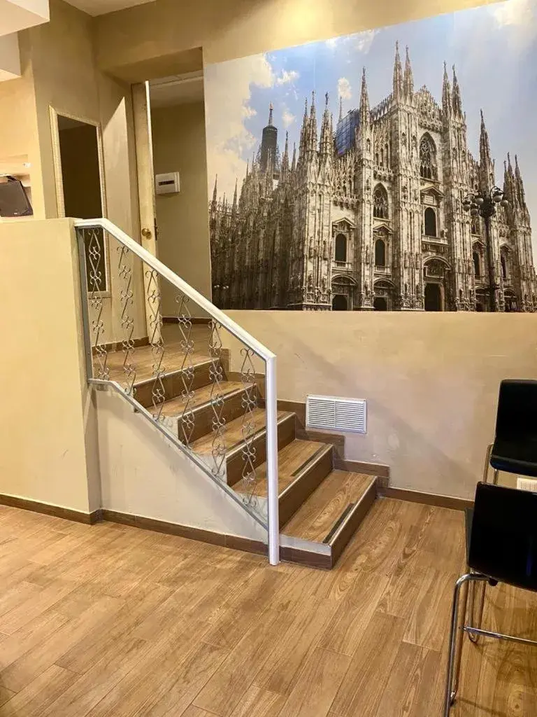 Lobby or reception in Albergo Corvetto Corso Lodi