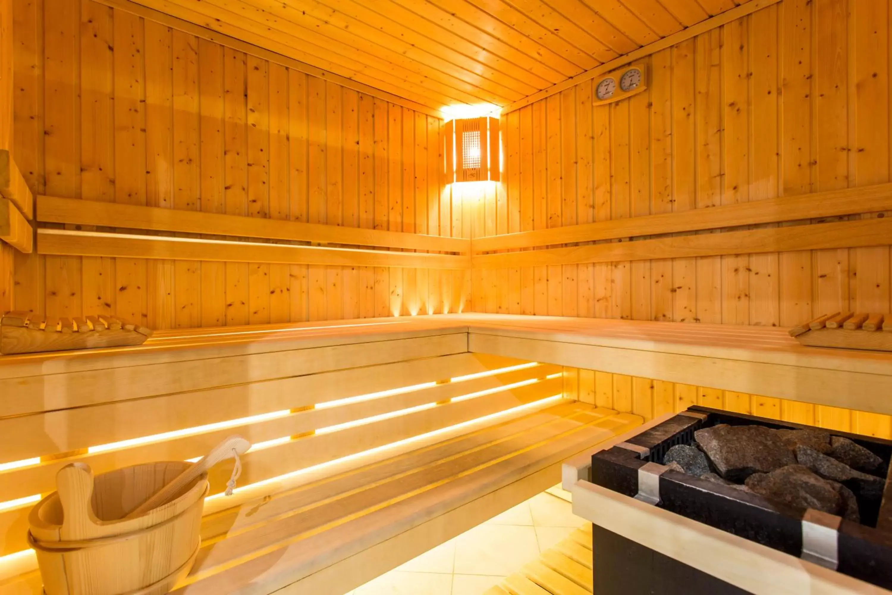 Sauna in Qubus Hotel Wrocław