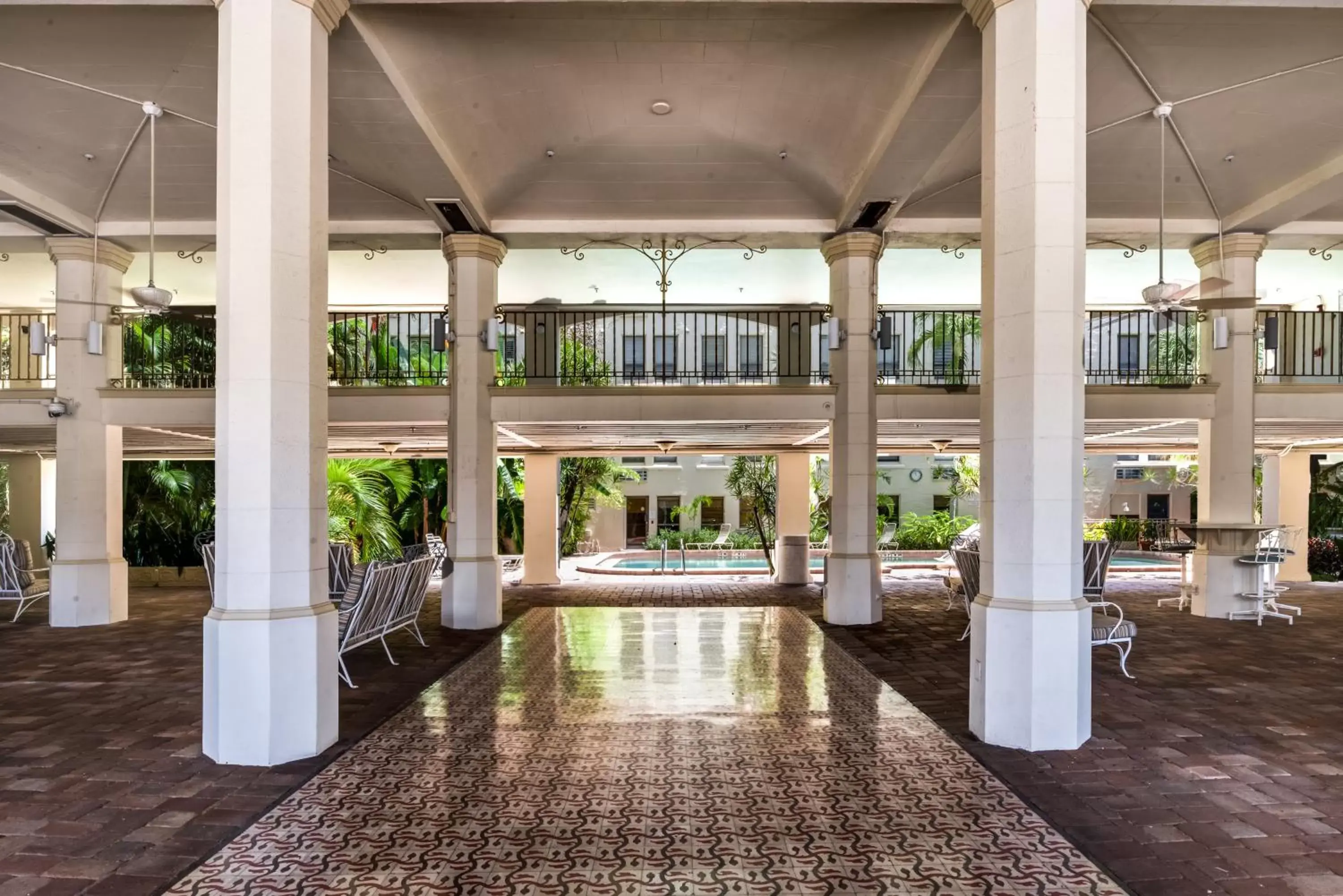 Patio in Tropicals of Palm Beach