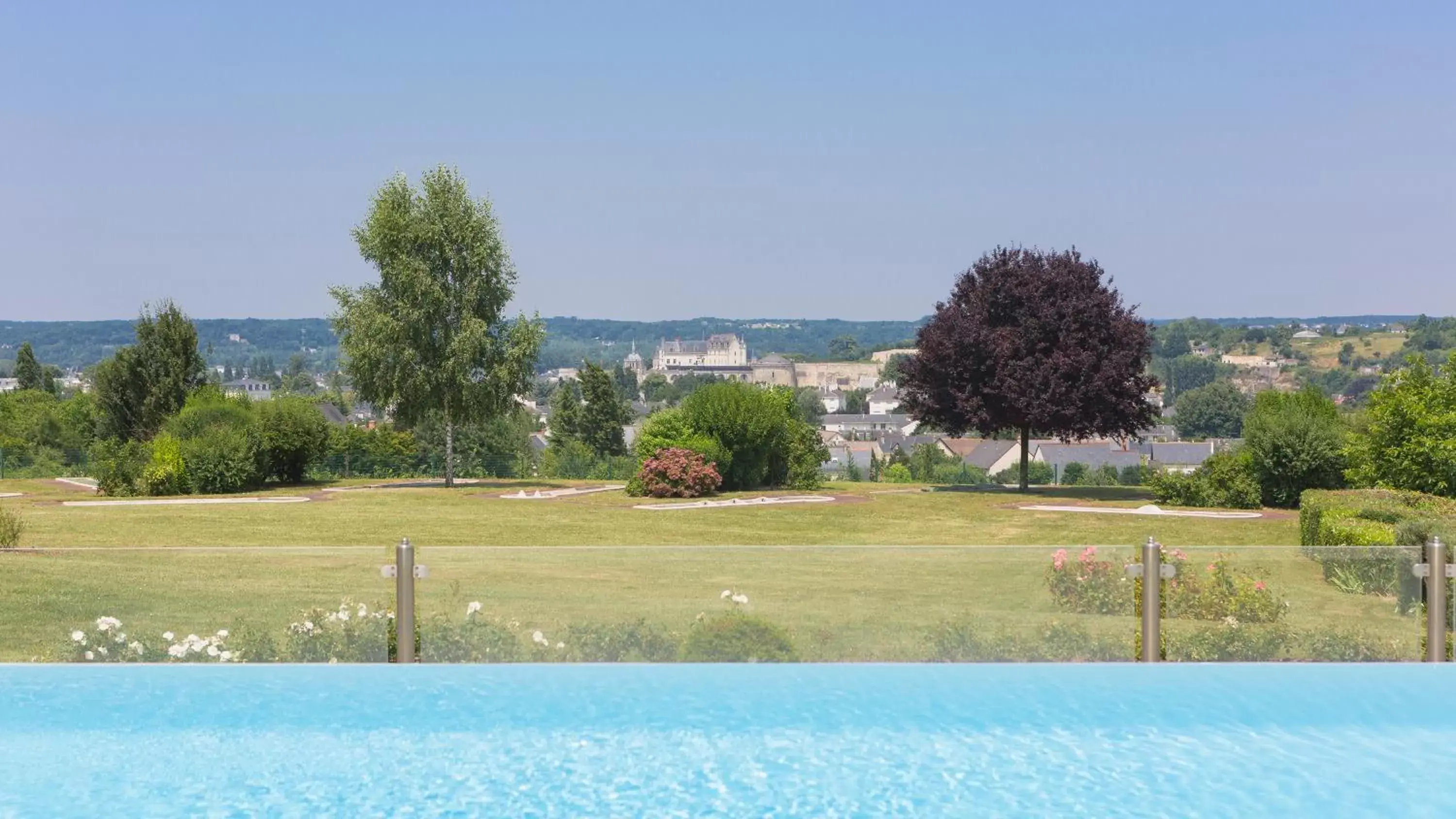 View (from property/room) in Novotel Amboise