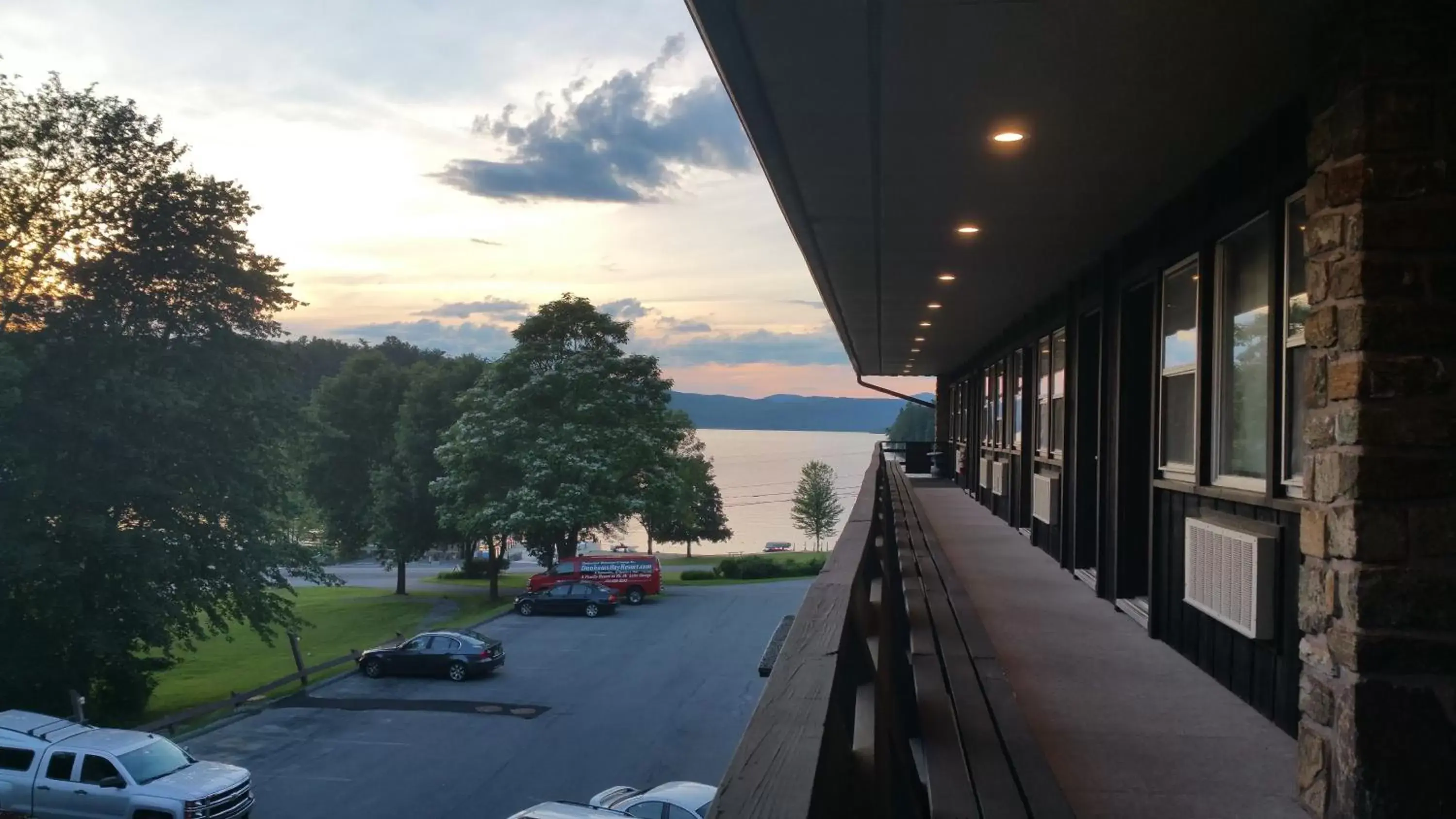 Property building in Bayside Resort, Lake George NY