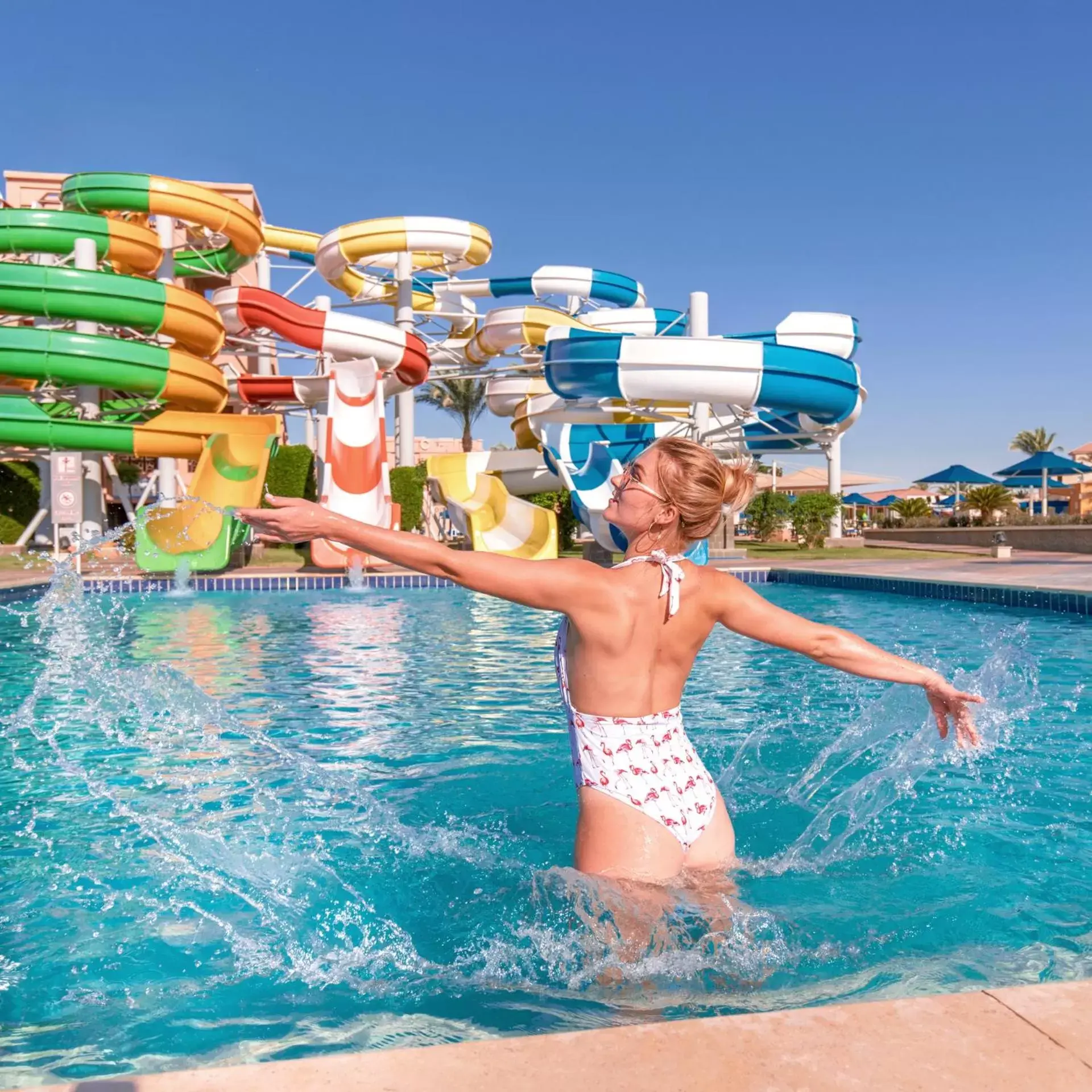 Aqua park, Water Park in Pickalbatros Aqua Park Resort - Hurghada