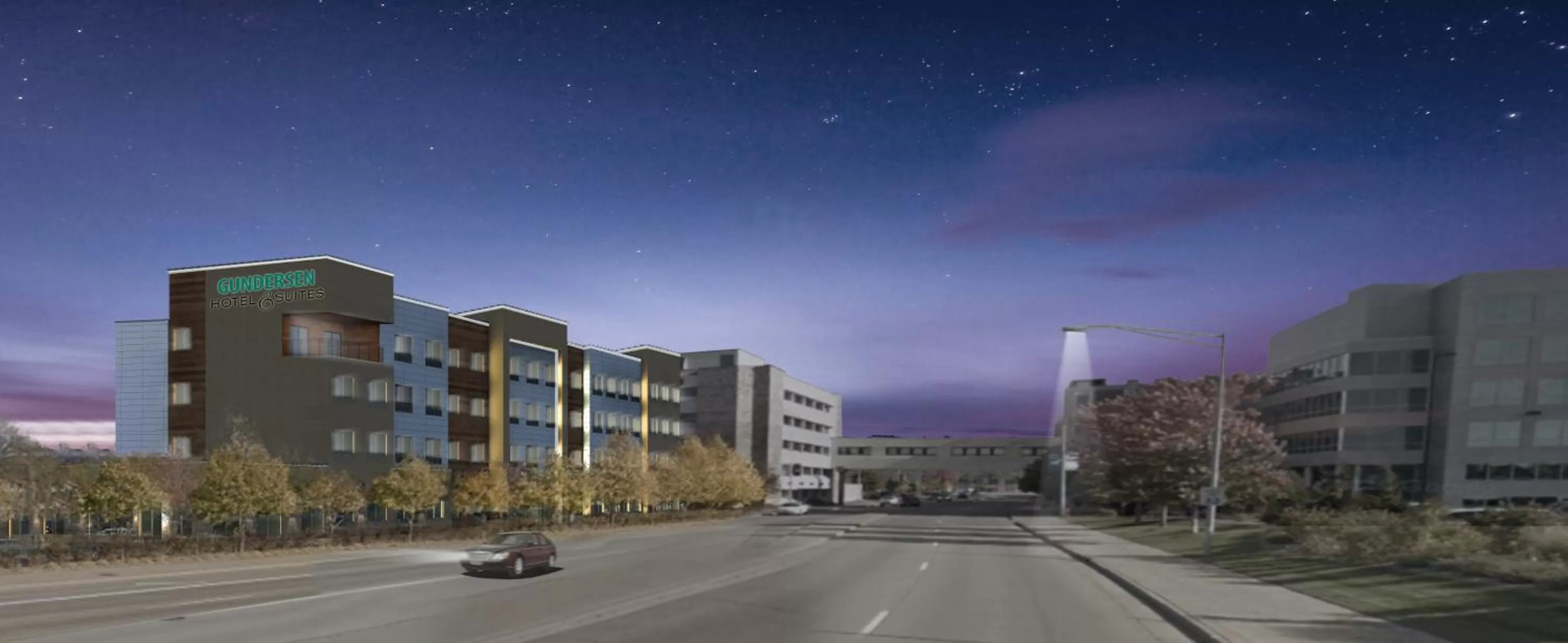 Night in Gundersen Hotel & Suites