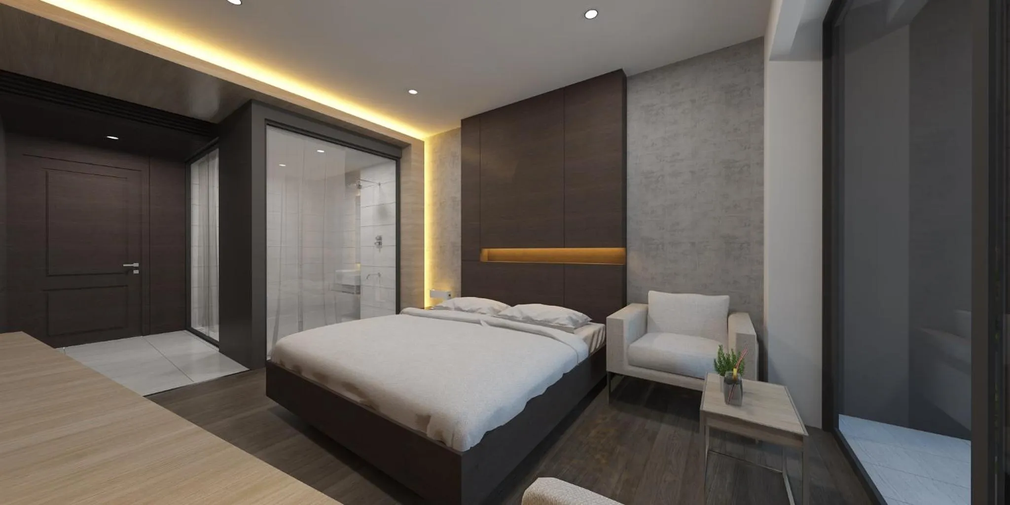 Bed in Golden Nha Trang Hotel