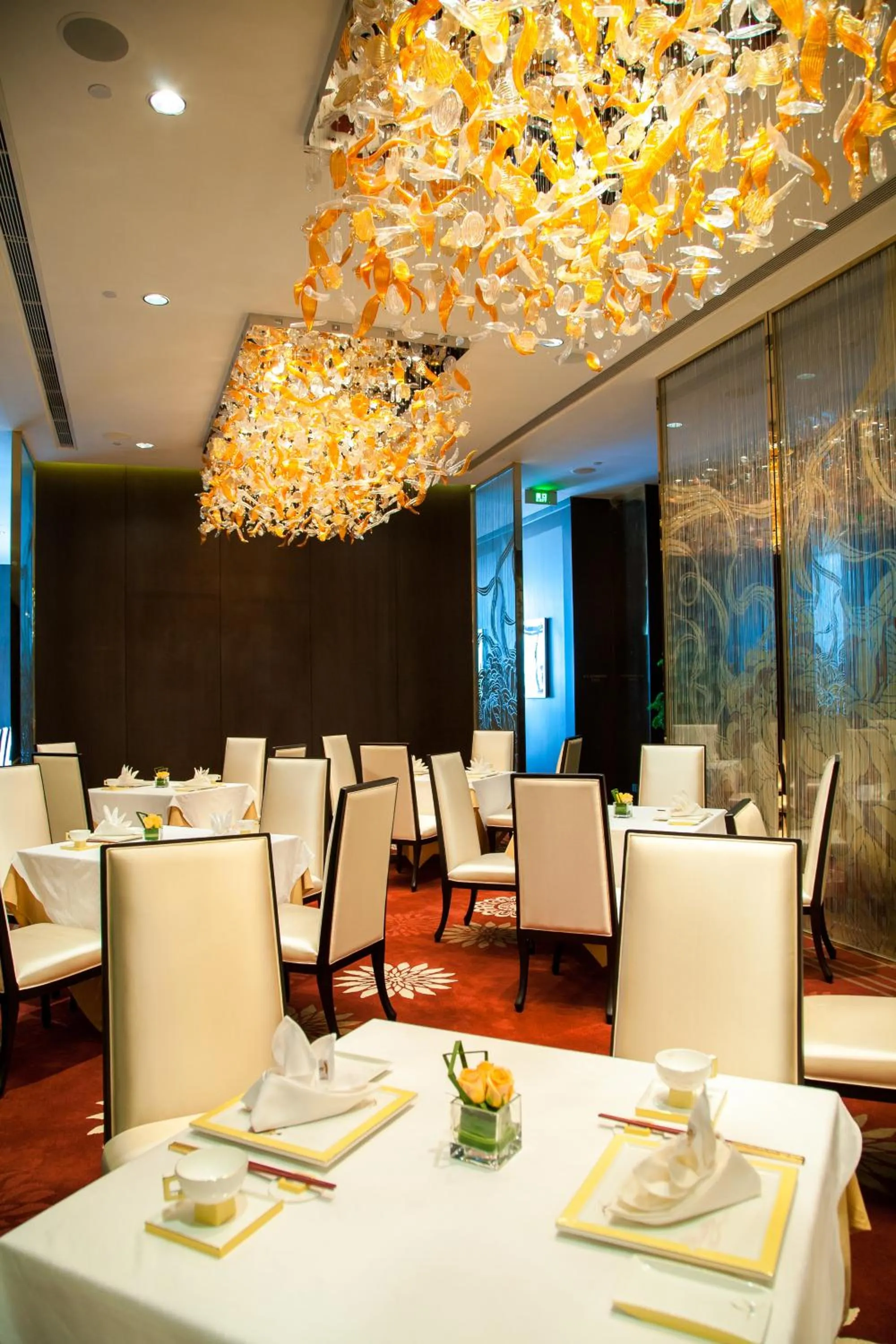 Decorative detail in The Langham, Shenzhen