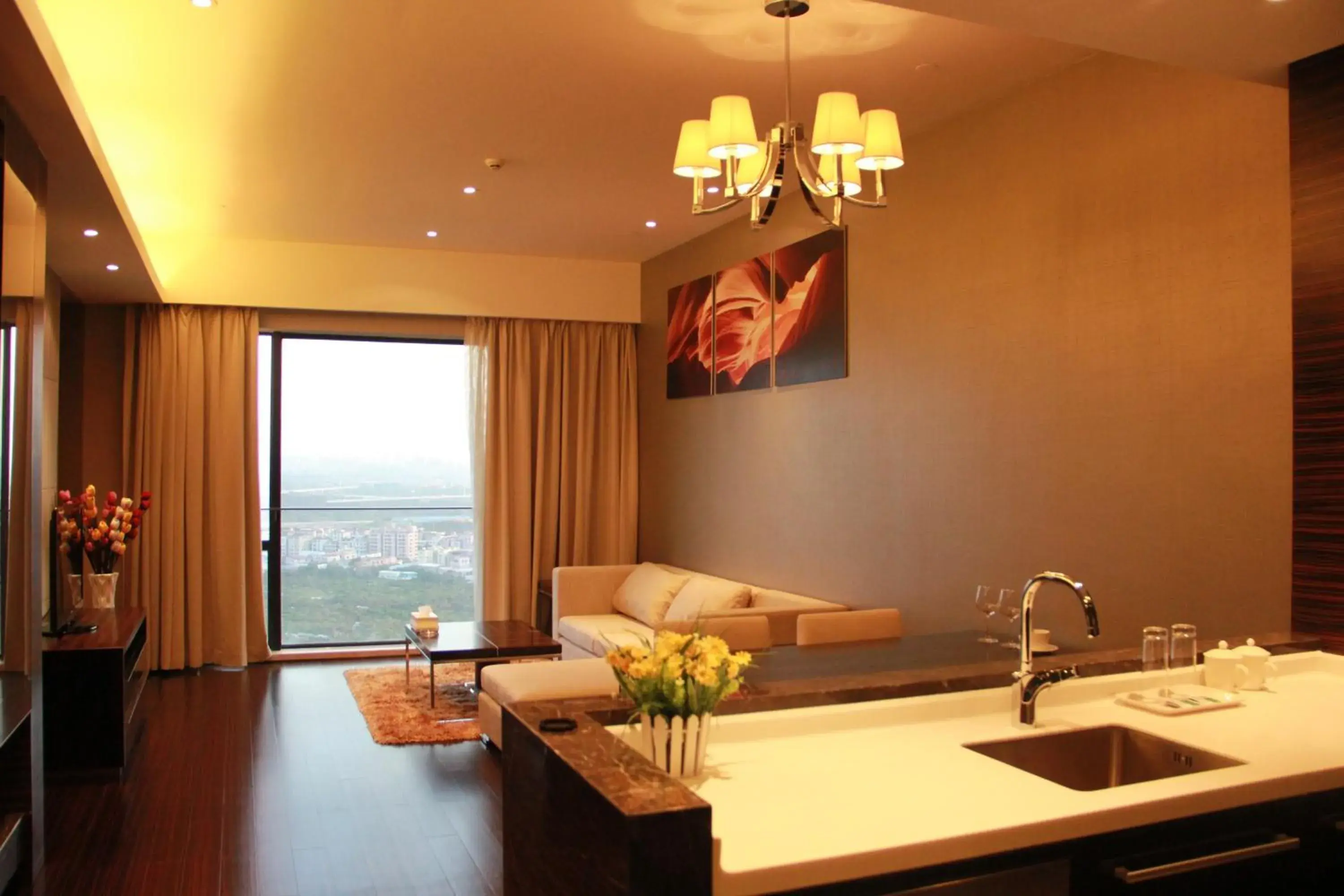 Living room in Guangzhou Xing Yi International Apartment - Poly World Branch
