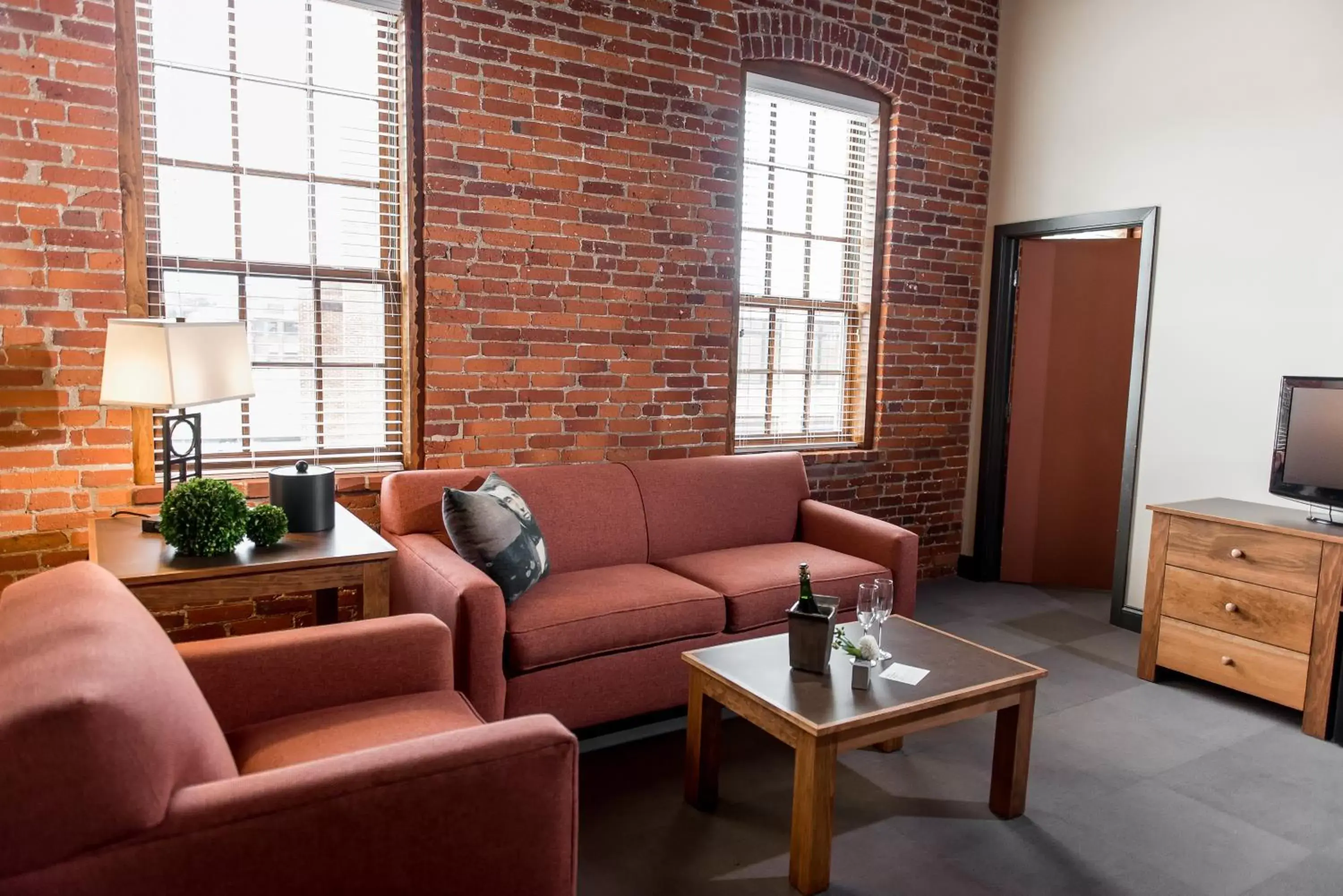 Seating Area in Cork Factory Hotel