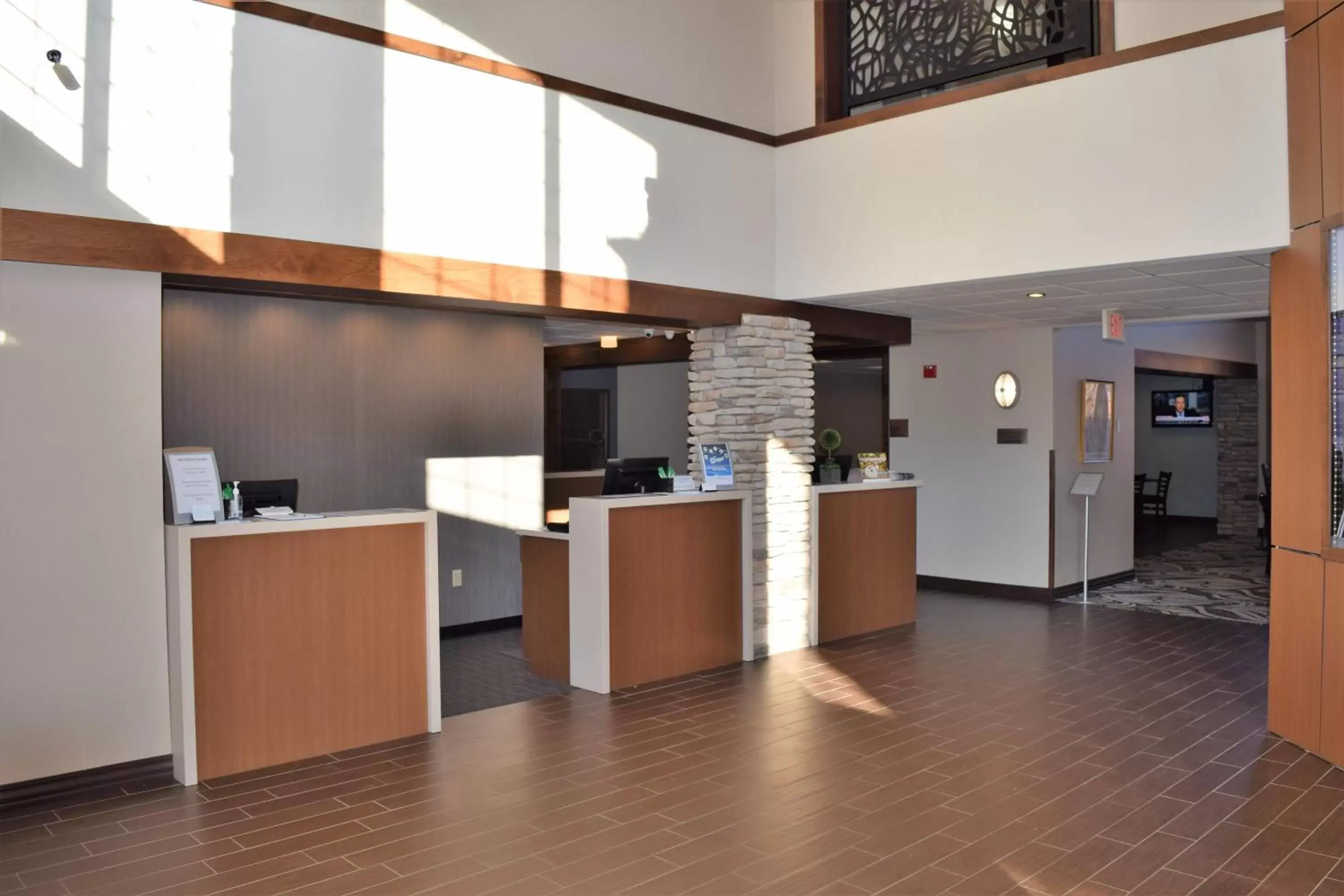 Lobby or reception in Wyndham Garden Madison Fitchburg Lobby or reception in Wyndham Garden Madison Fitchburg