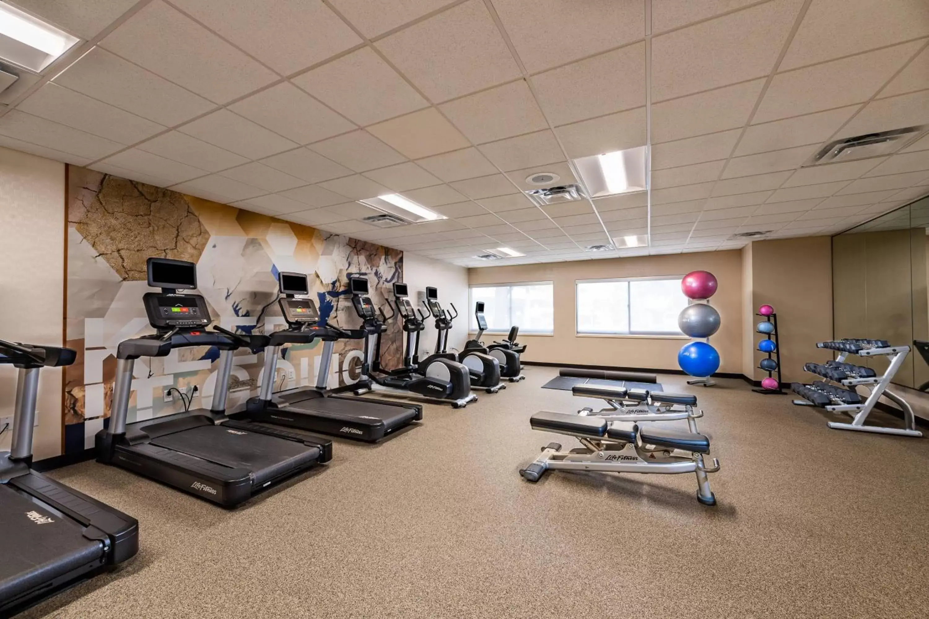 Fitness centre/facilities, Fitness Center/Facilities in SpringHill Suites Houston Medical Center / NRG Park