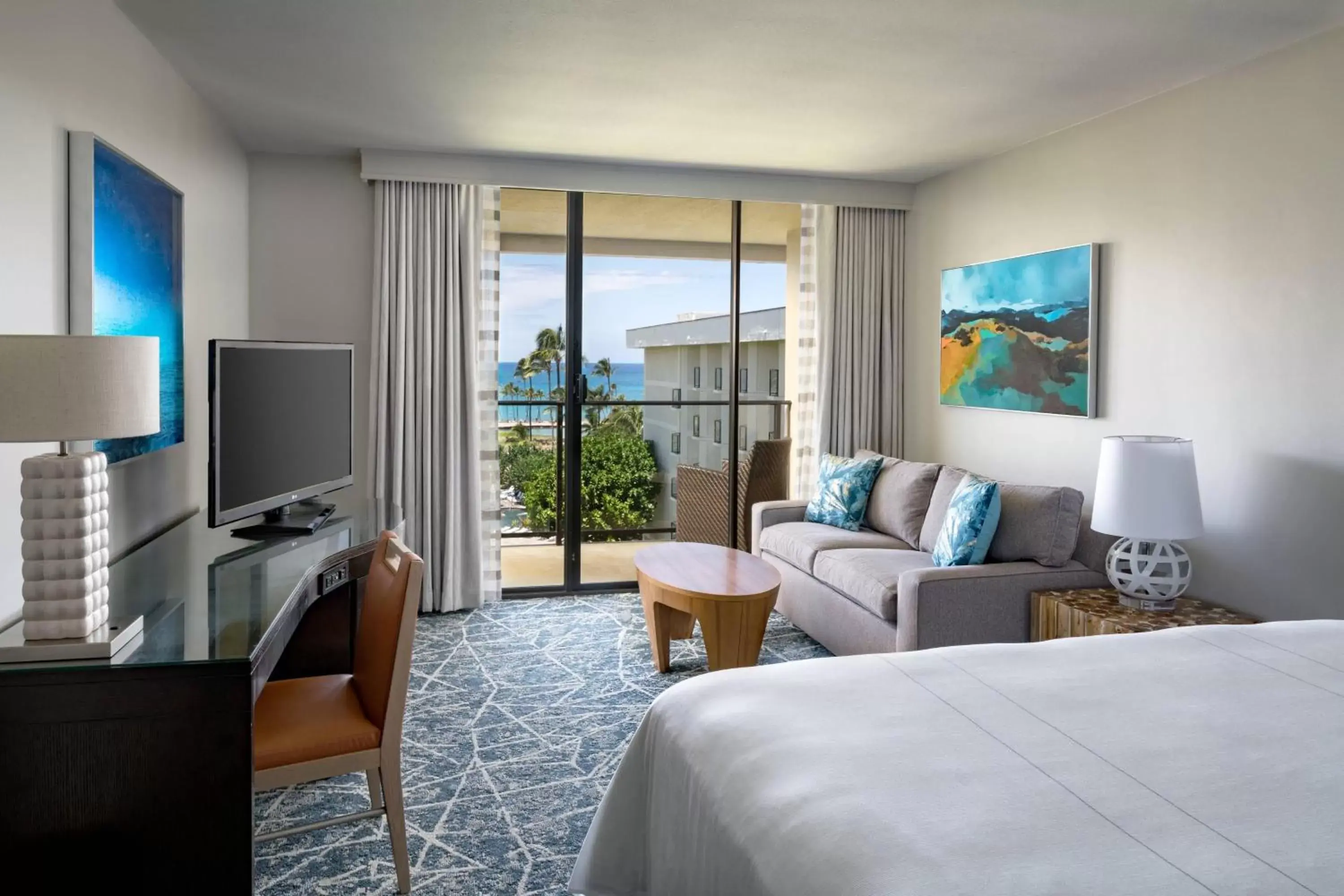 Ocean View Guest Room, Guest room, 1 King bed in Waikoloa Beach Marriott Resort & Spa